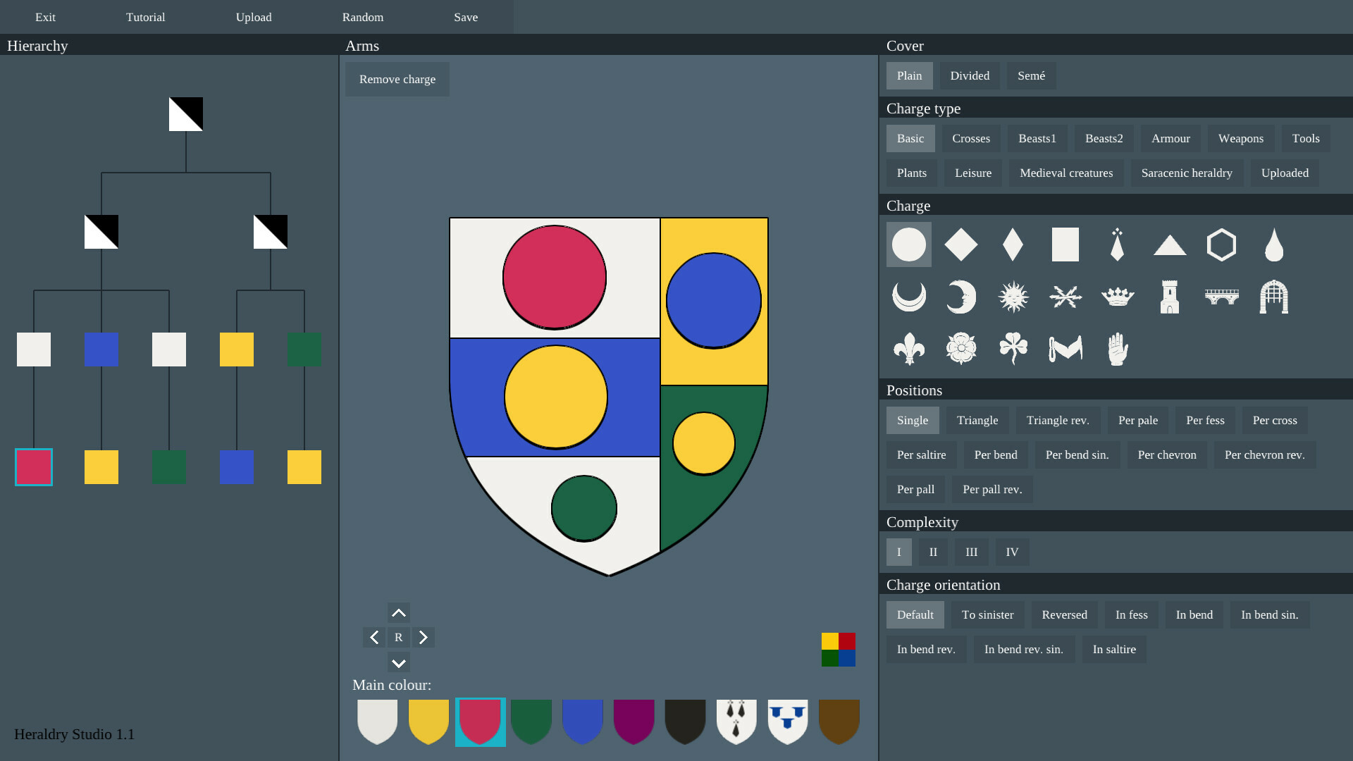 Heraldry Studio screenshot 3