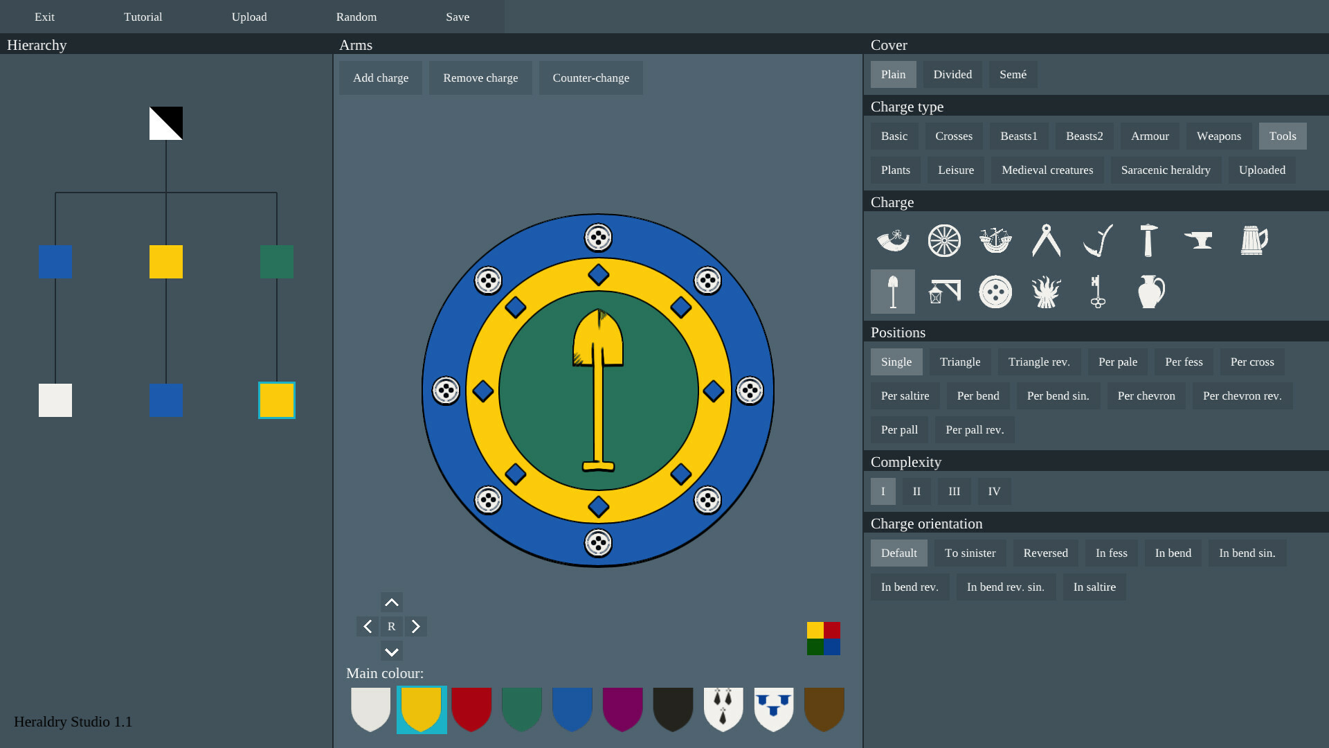 Heraldry Studio screenshot 1