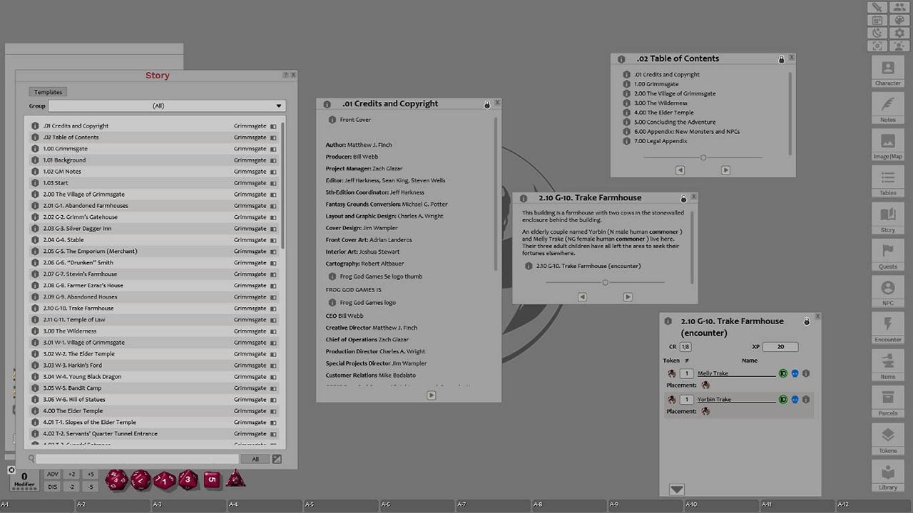 Fantasy Grounds - Grimmsgate (5E) screenshot 6