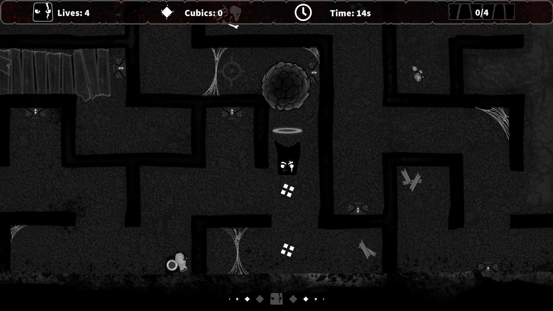 Darkness Maze Cube - Hardcore Puzzle Game screenshot 2