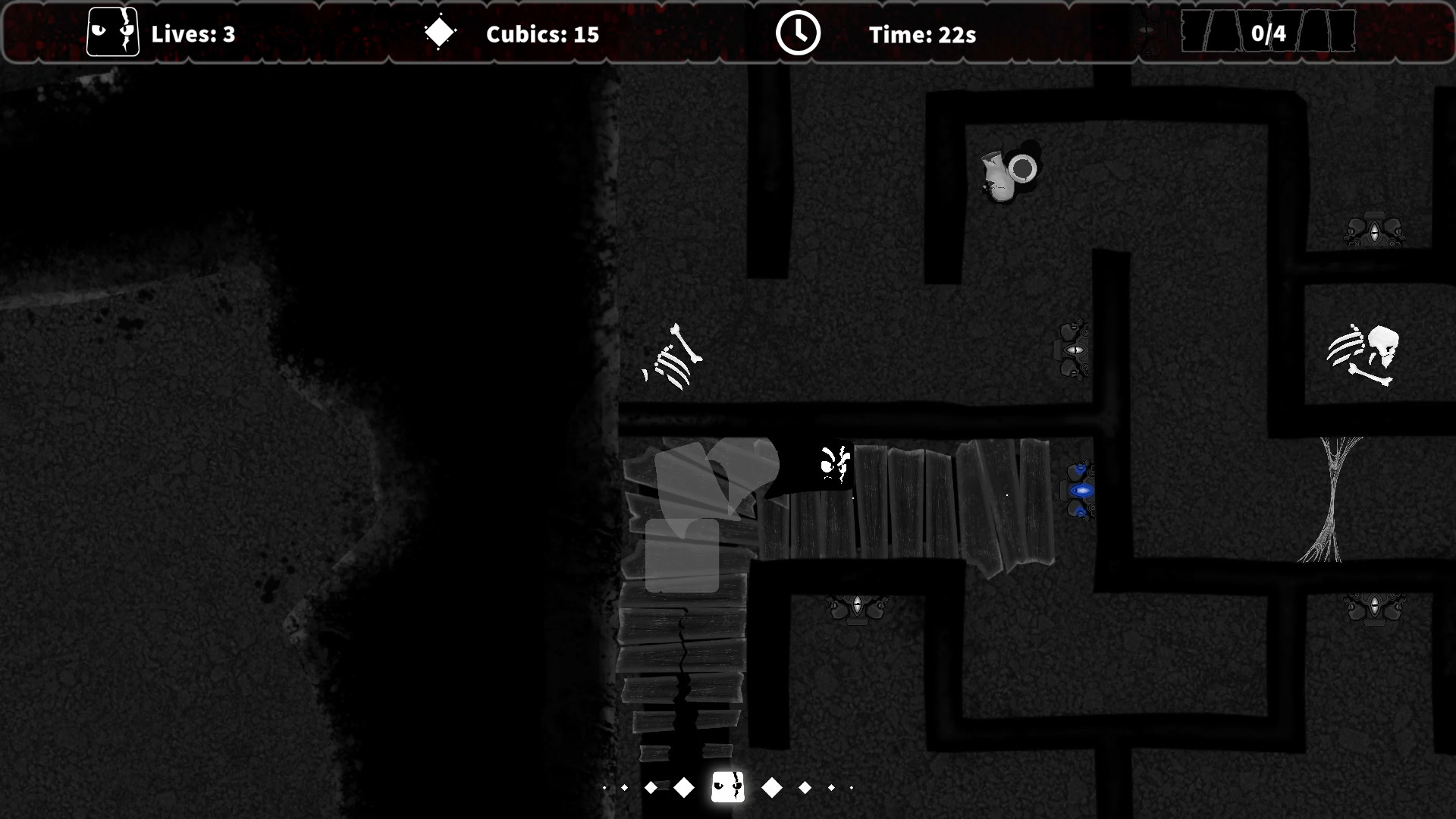 Darkness Maze Cube - Hardcore Puzzle Game screenshot 1