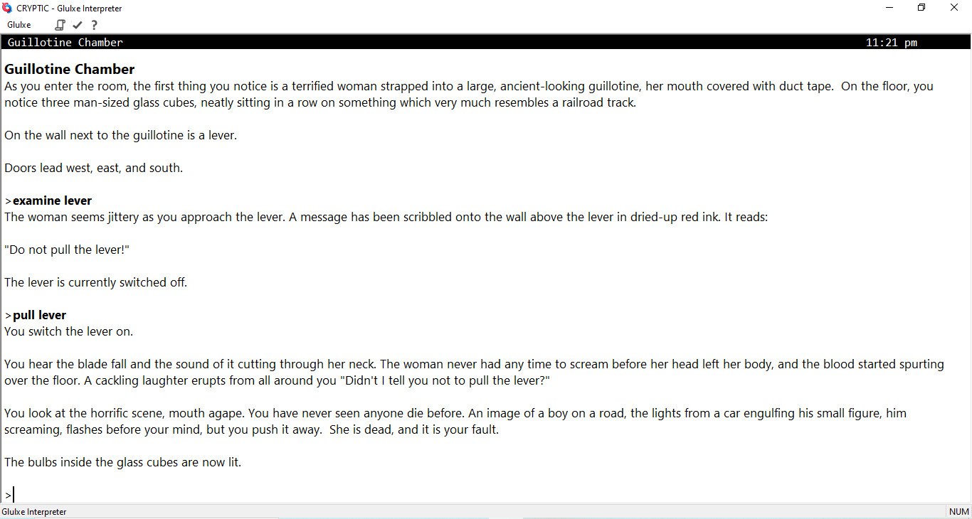 CRYPTIC screenshot 4