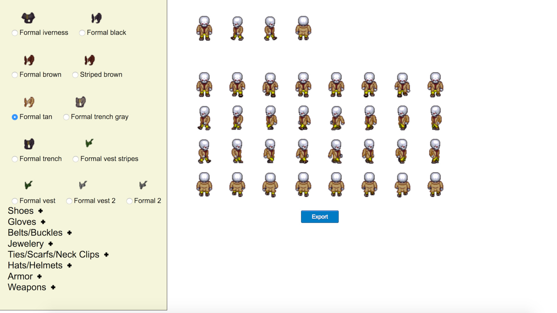 RPG Character Builder screenshot 3