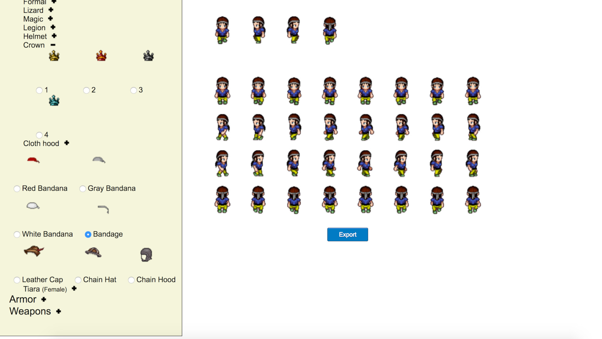 RPG Character Builder screenshot 5