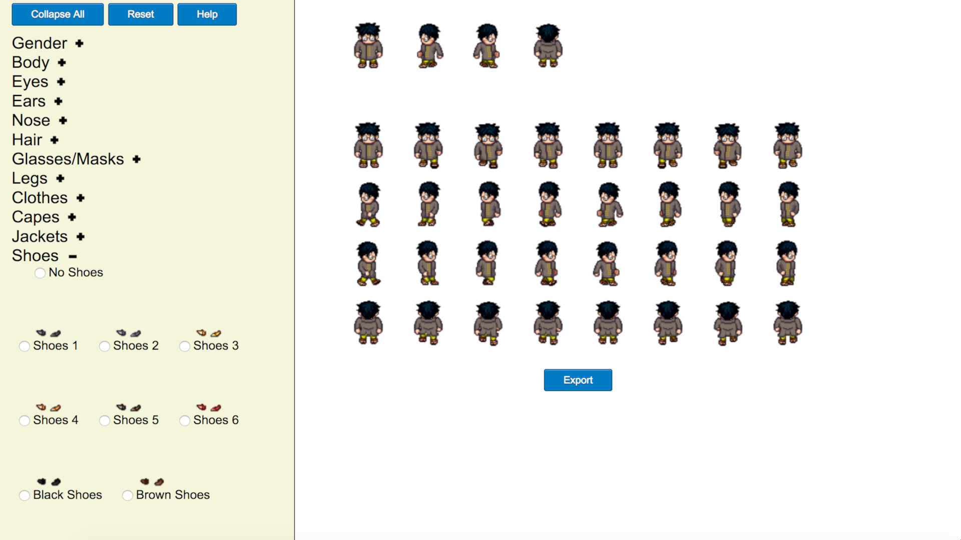 RPG Character Builder screenshot 2
