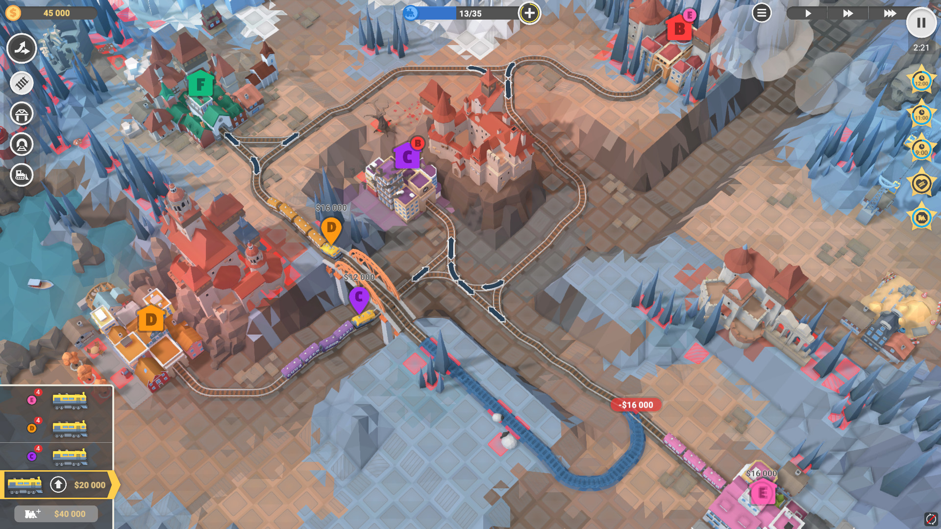 Train Valley 2 - Passenger Flow screenshot 4