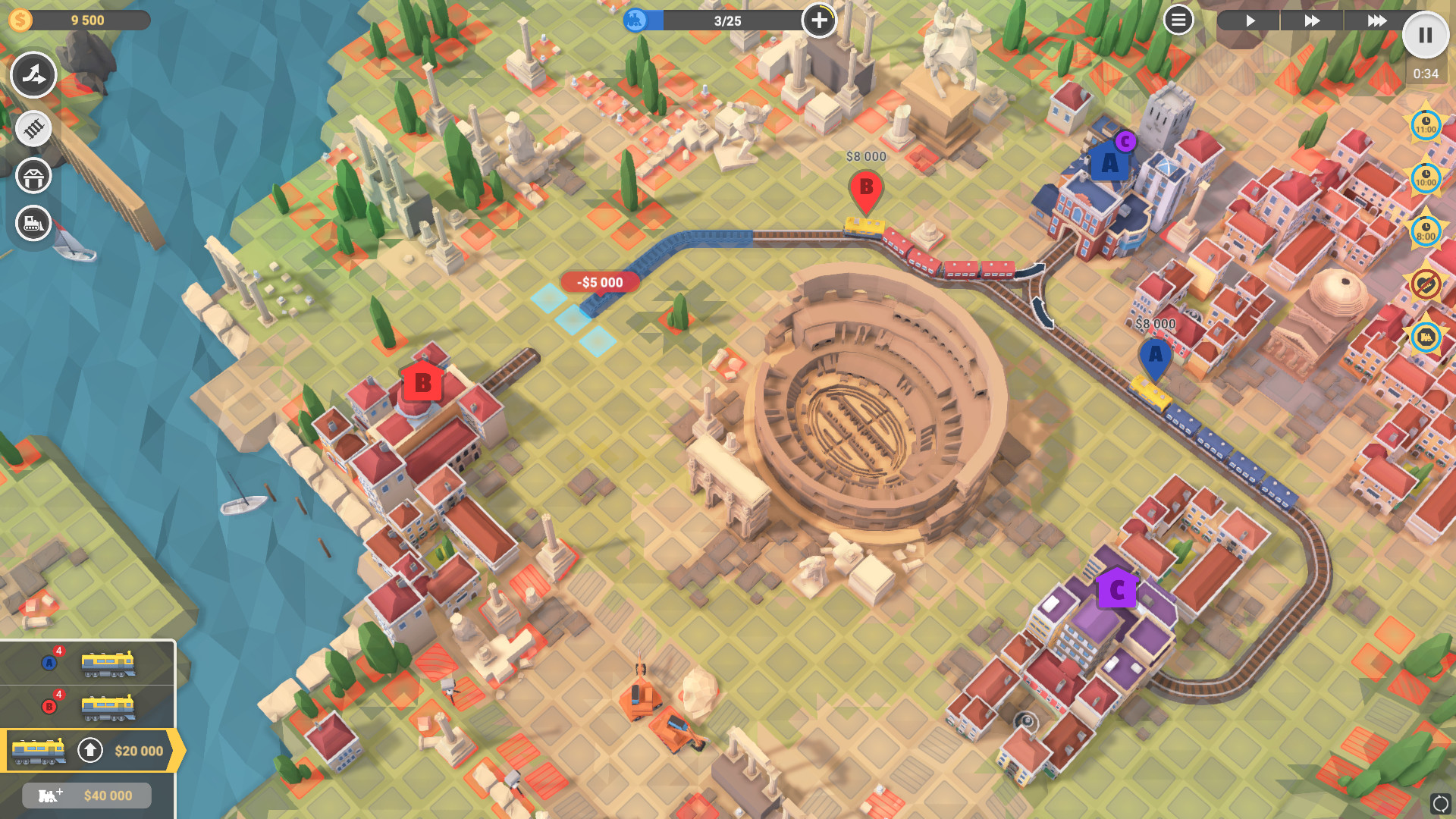 Train Valley 2 - Passenger Flow screenshot 1