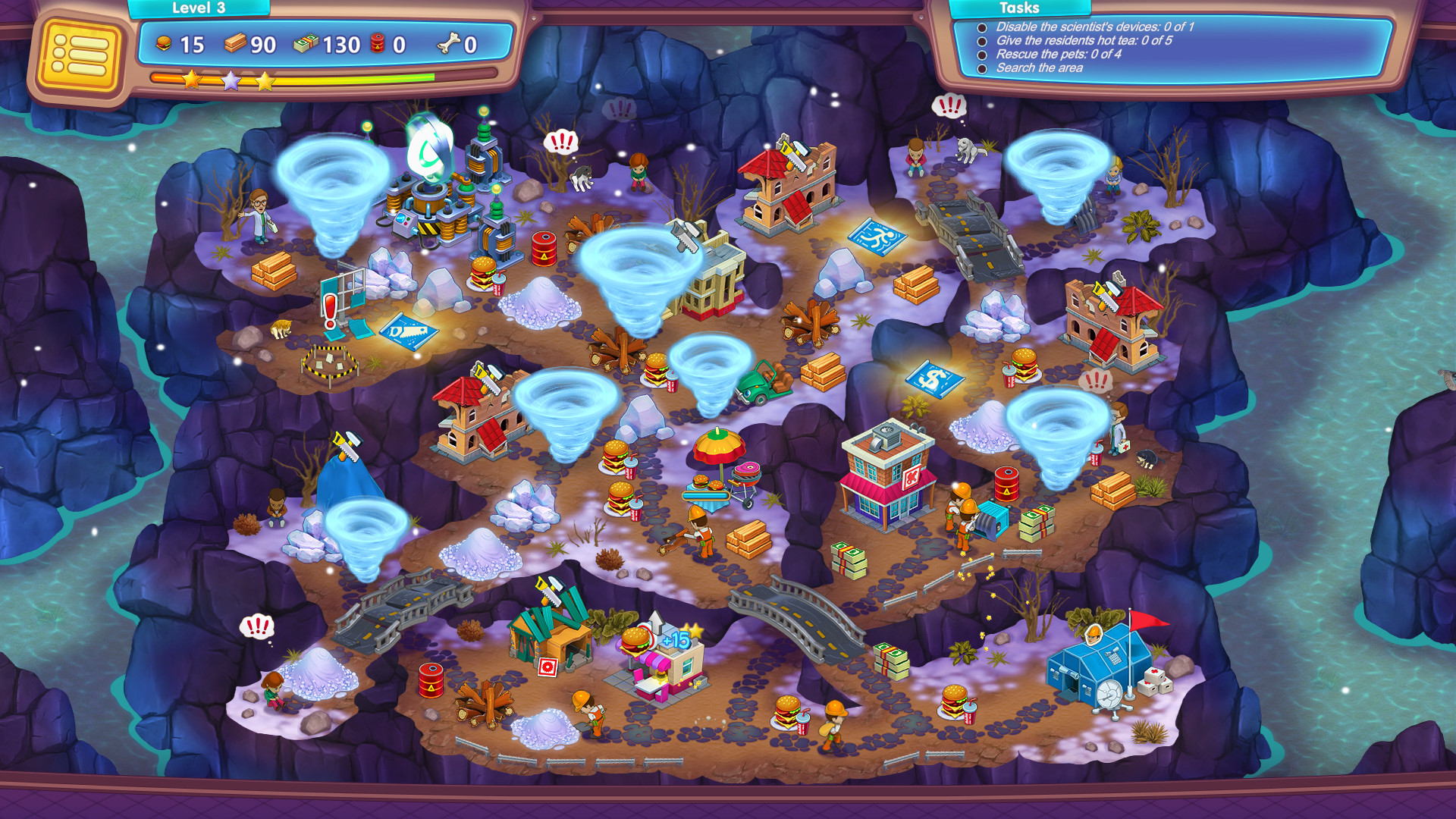 Rescue Team: Evil Genius screenshot 2