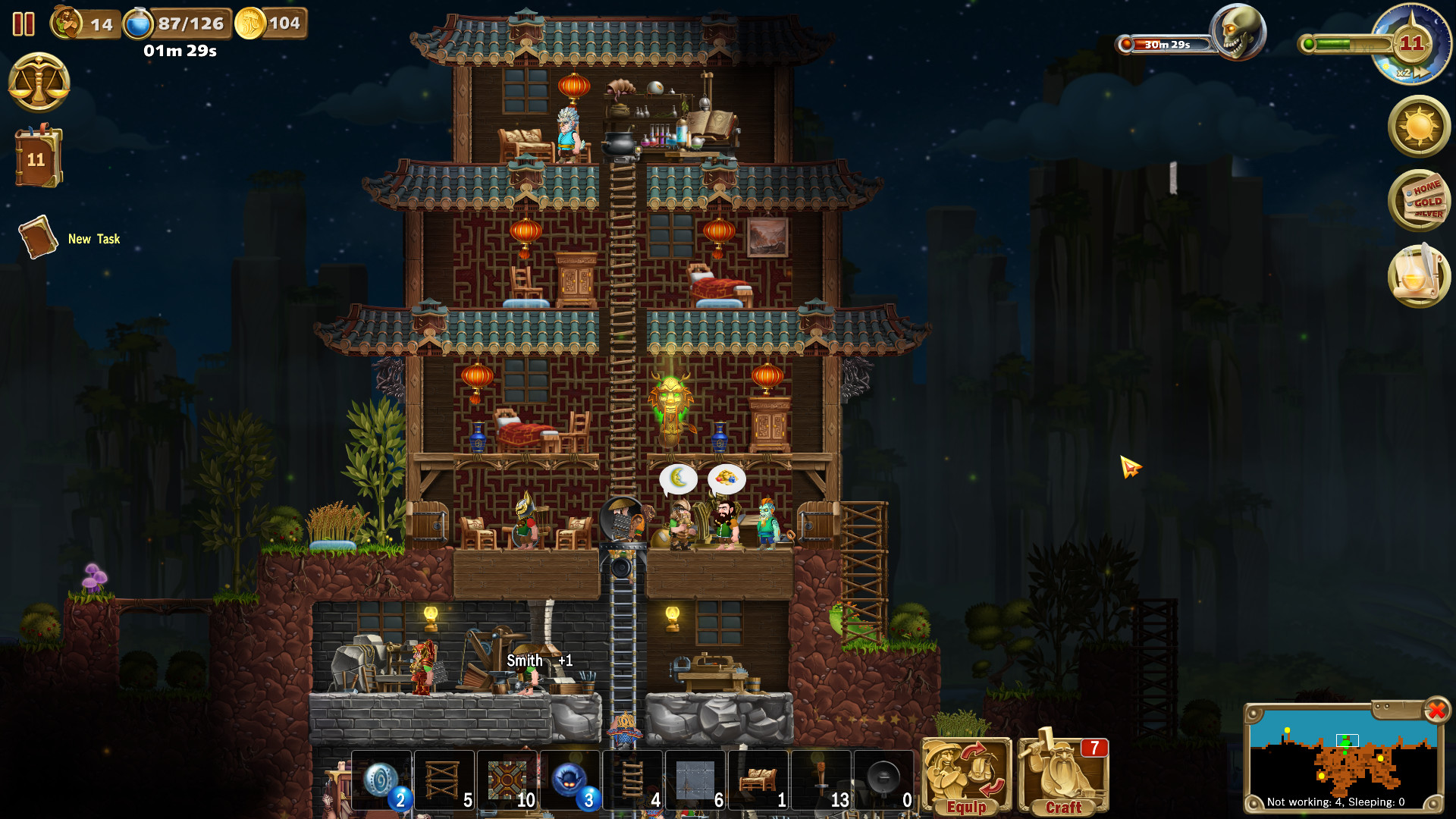 Craft The World - Temples of 4 Elements screenshot 3