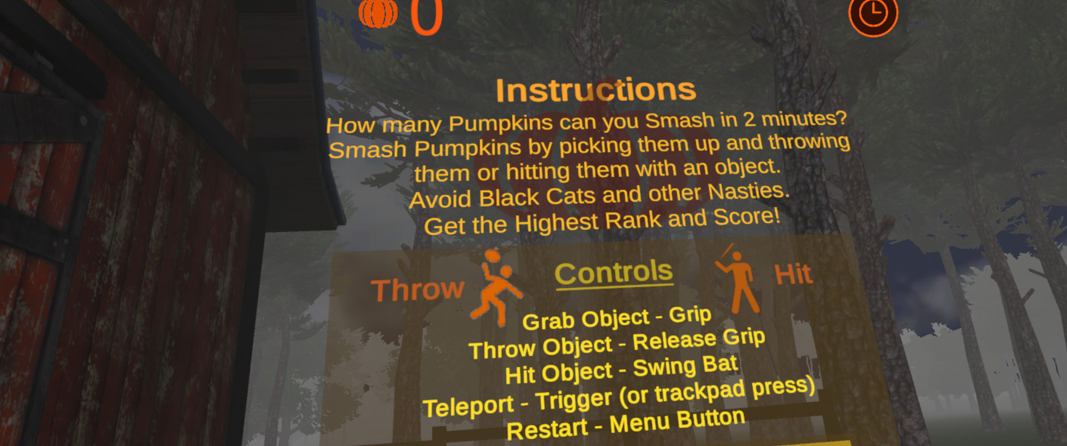 Pumpkin Smasher VR screenshot 9