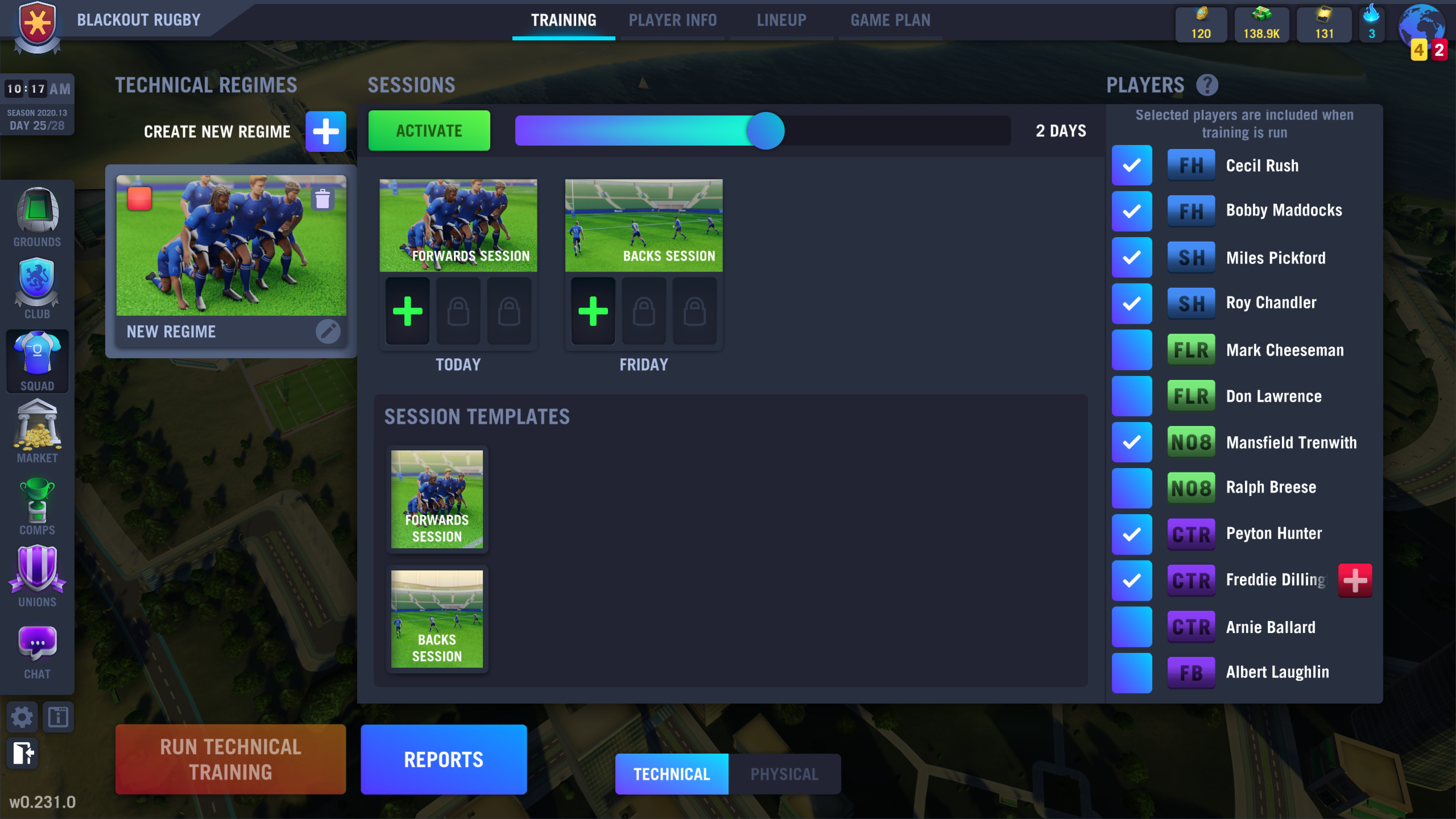 Blackout Rugby screenshot 27