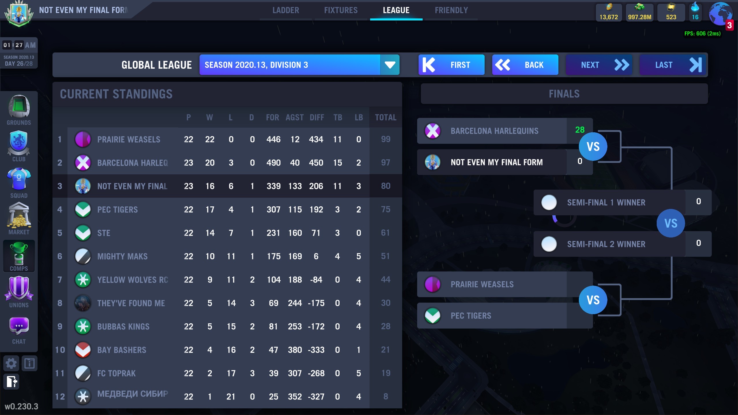Blackout Rugby screenshot 11