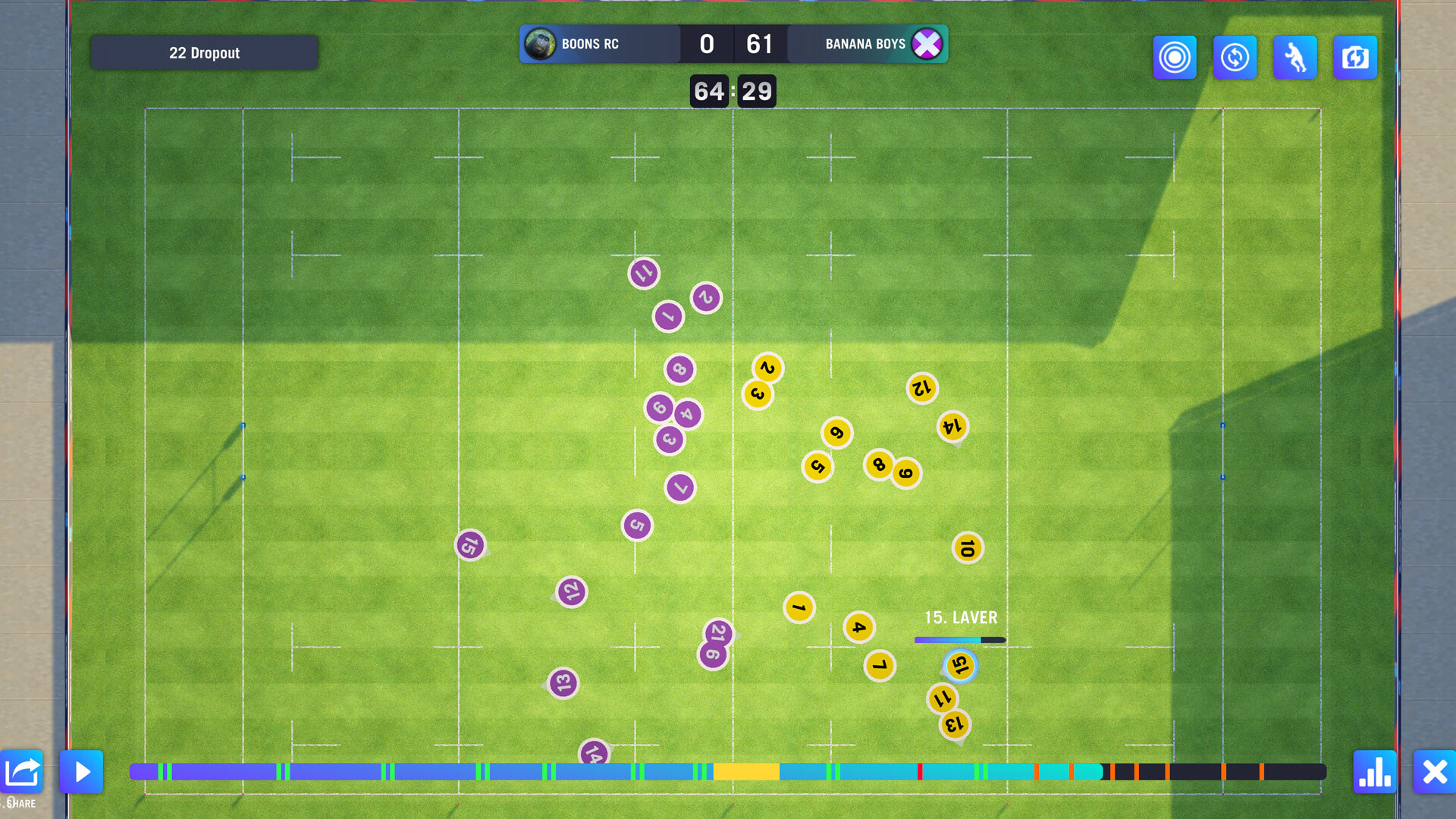 Blackout Rugby screenshot 3