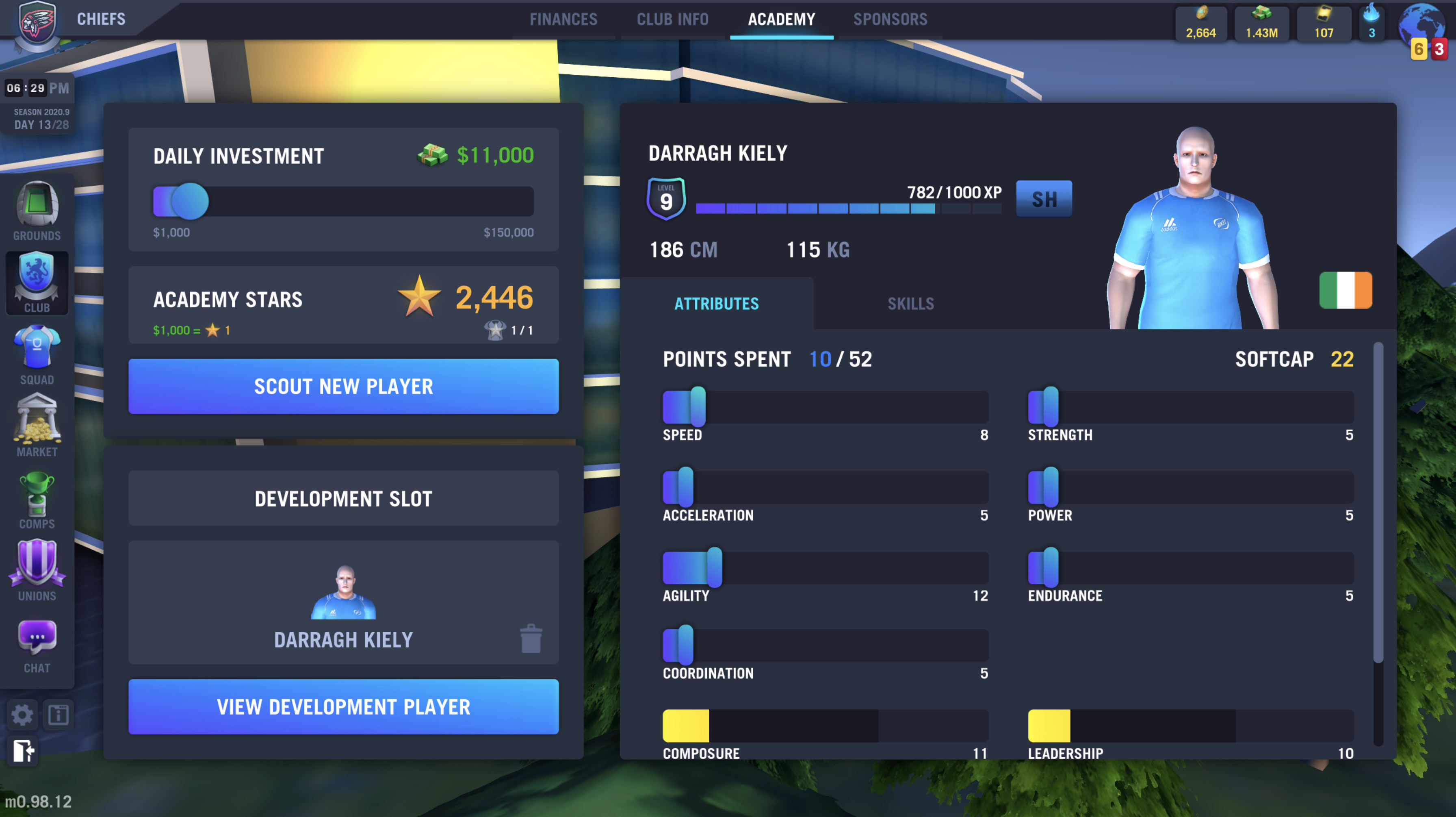 Blackout Rugby screenshot 14