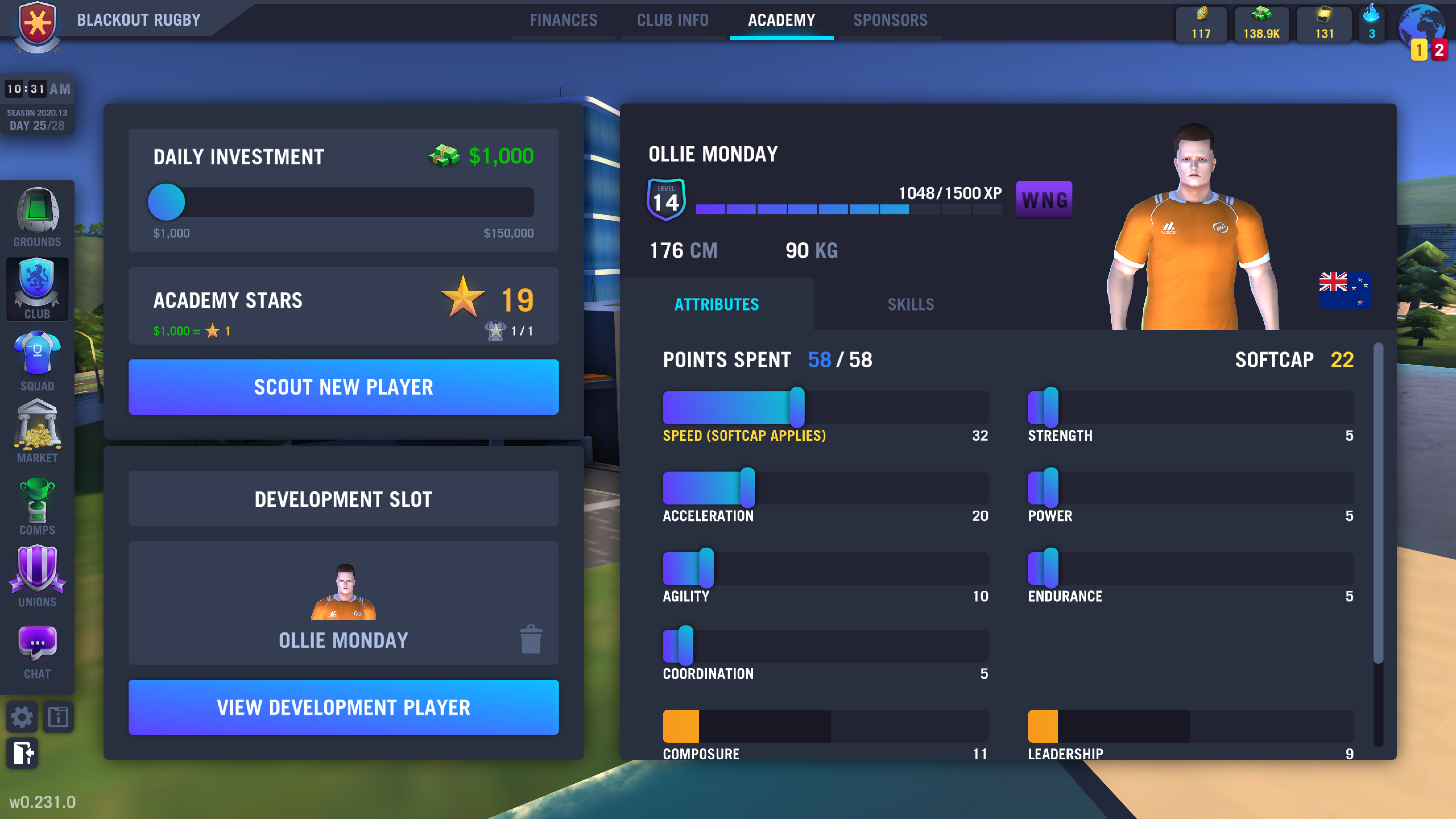 Blackout Rugby screenshot 15