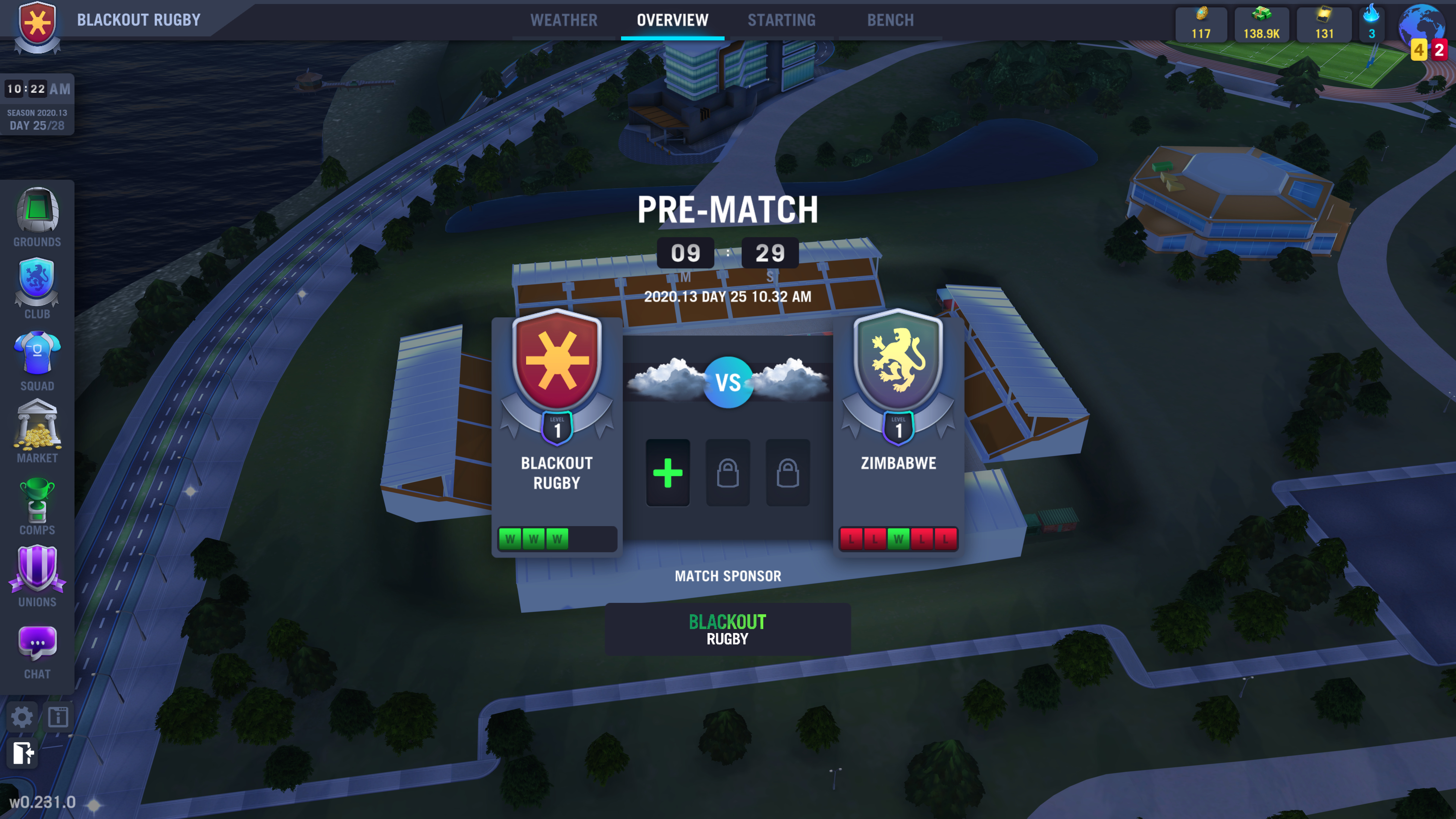 Blackout Rugby screenshot 29