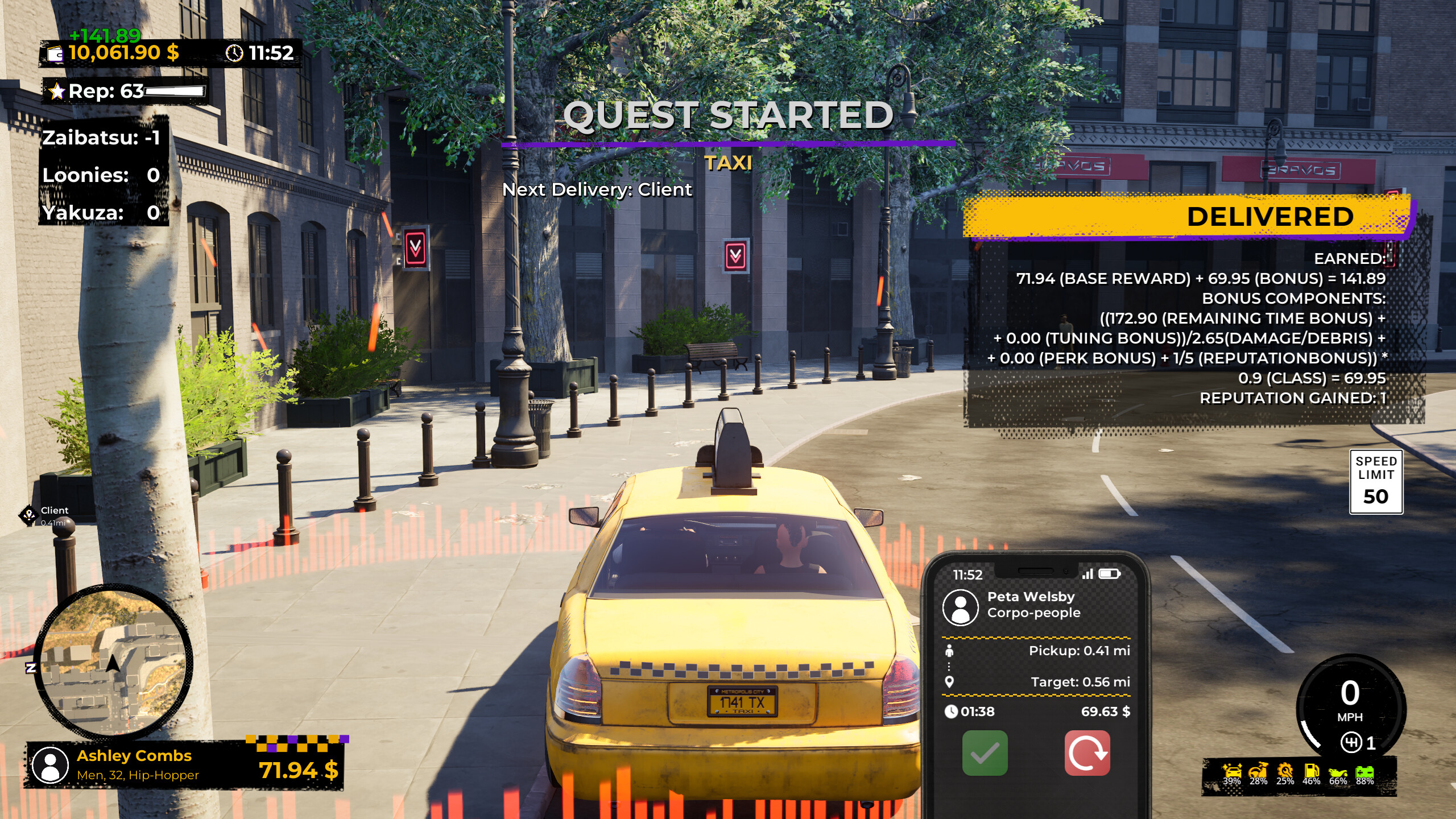 Taxi Simulator screenshot 1