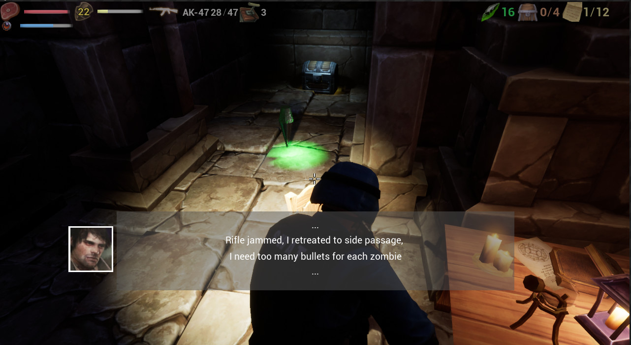 Vugluskr: Zombie Rampage screenshot 1