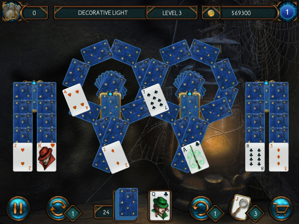 Detective Solitaire. Butler Story screenshot 1