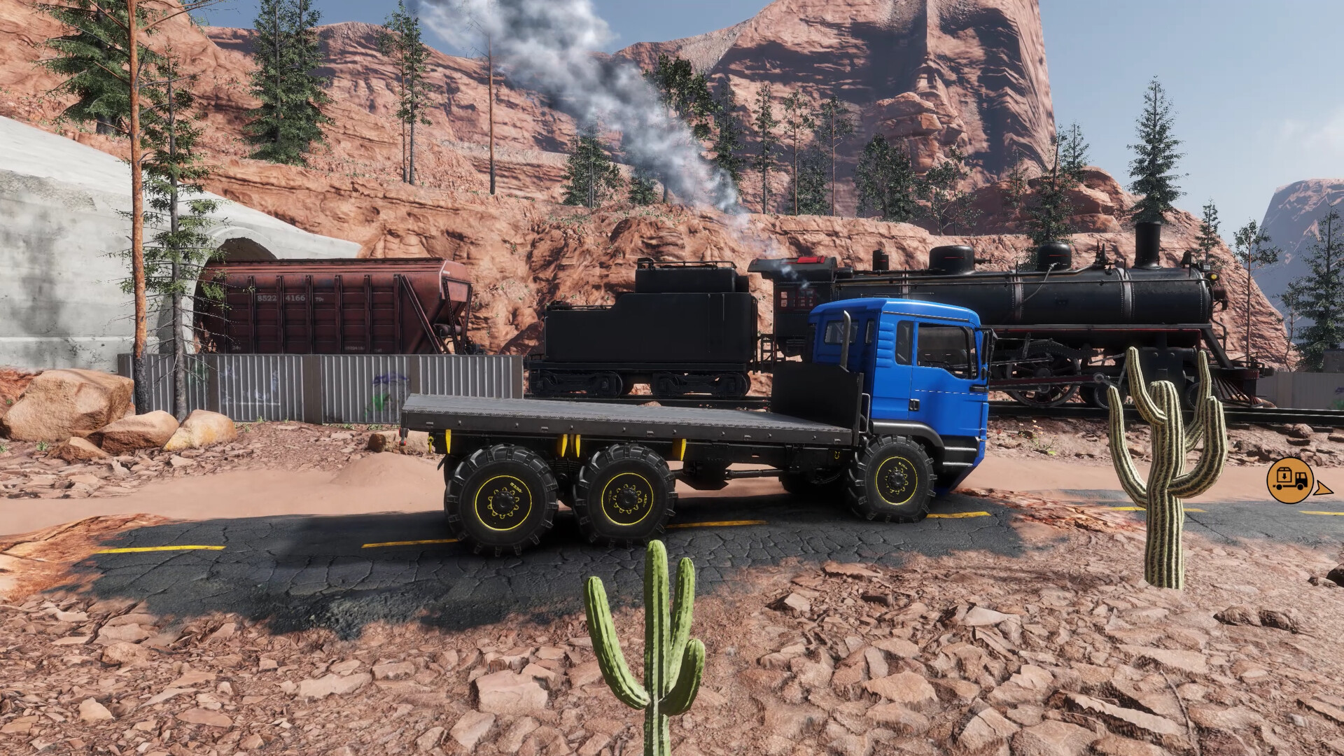 Offroad Truck Simulator – Heavy Duty Challenge screenshot 7