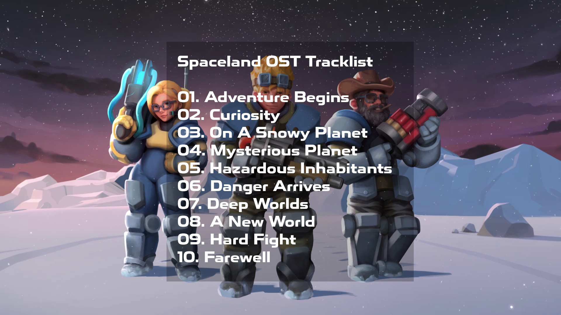 Spaceland OST screenshot 1