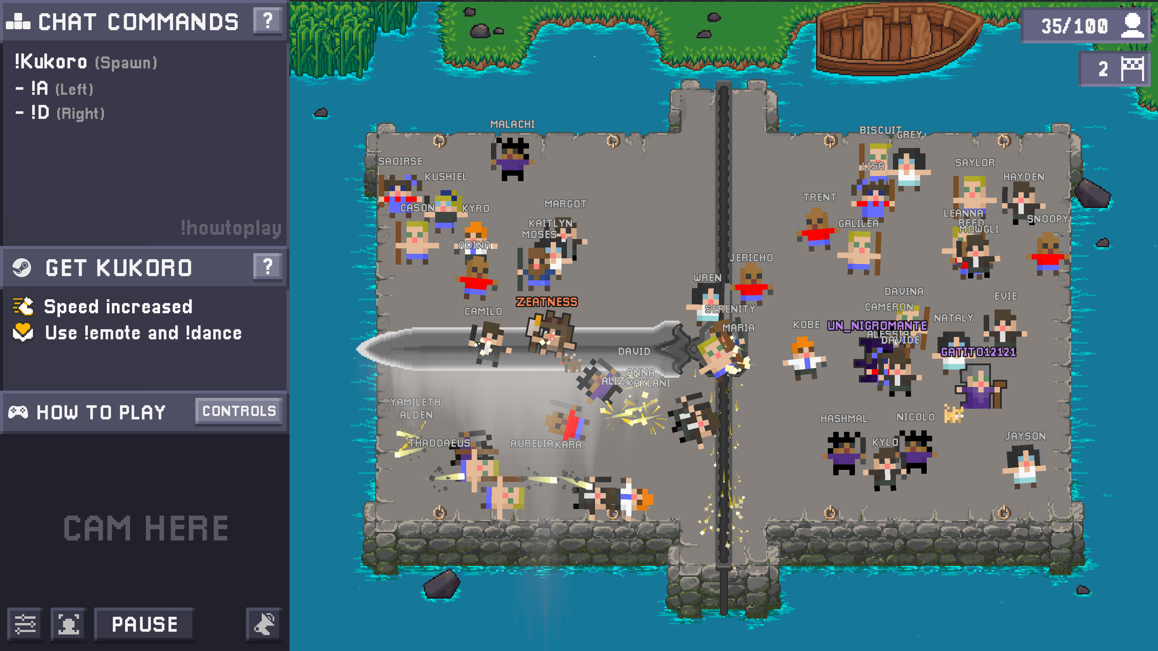 Kukoro: Stream chat games screenshot 2