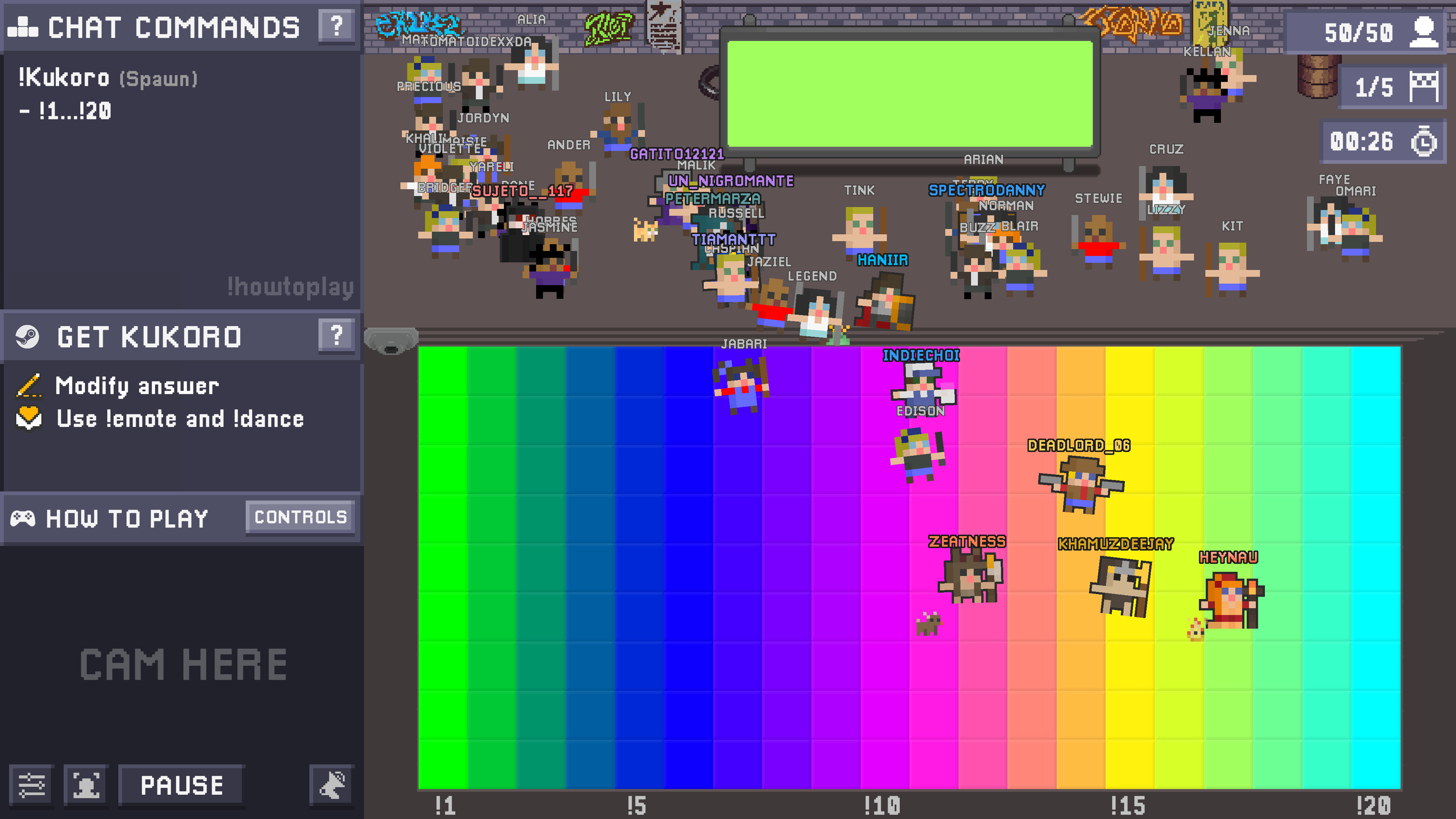 Kukoro: Stream chat games screenshot 9
