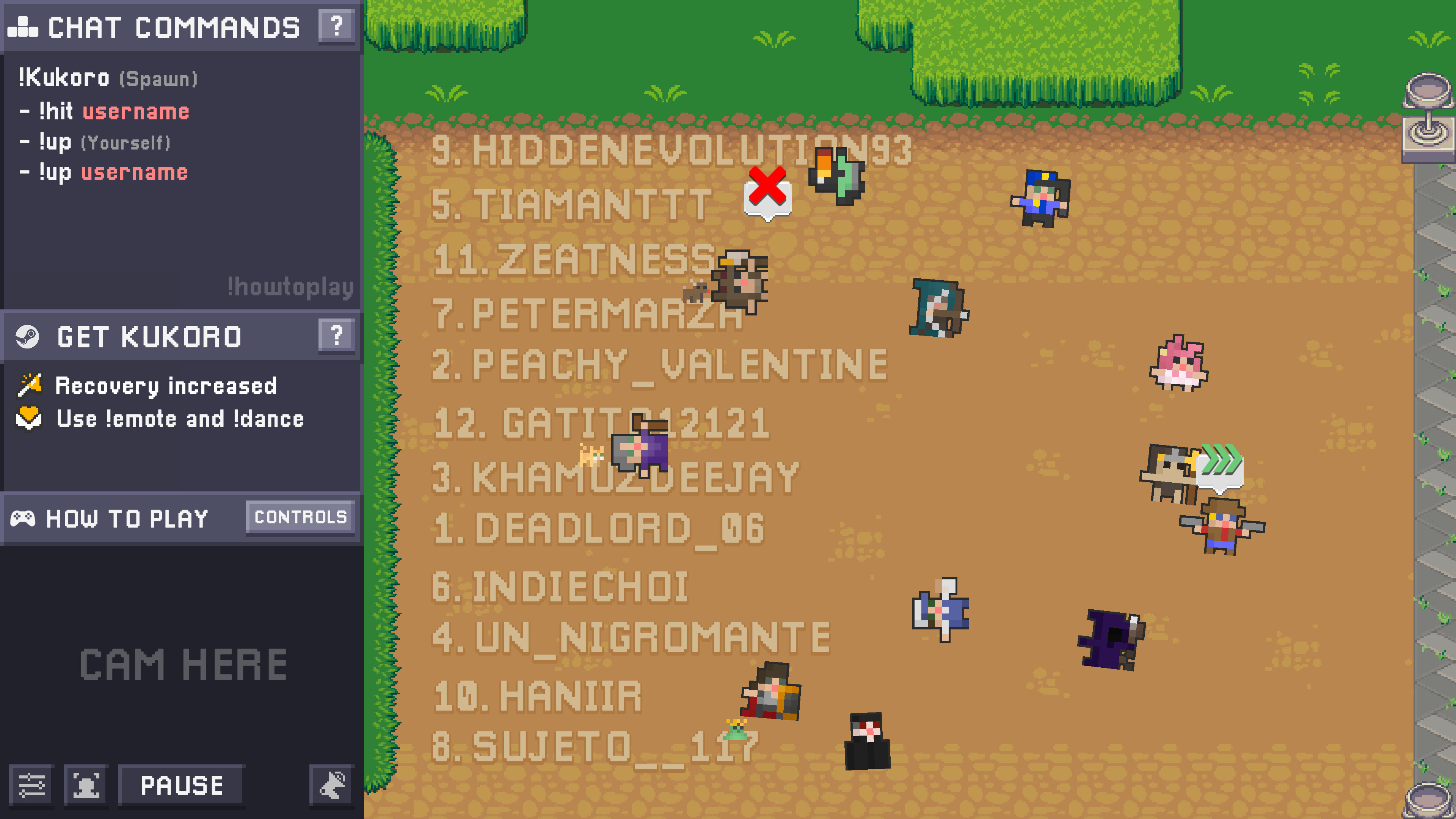Kukoro: Stream chat games screenshot 12