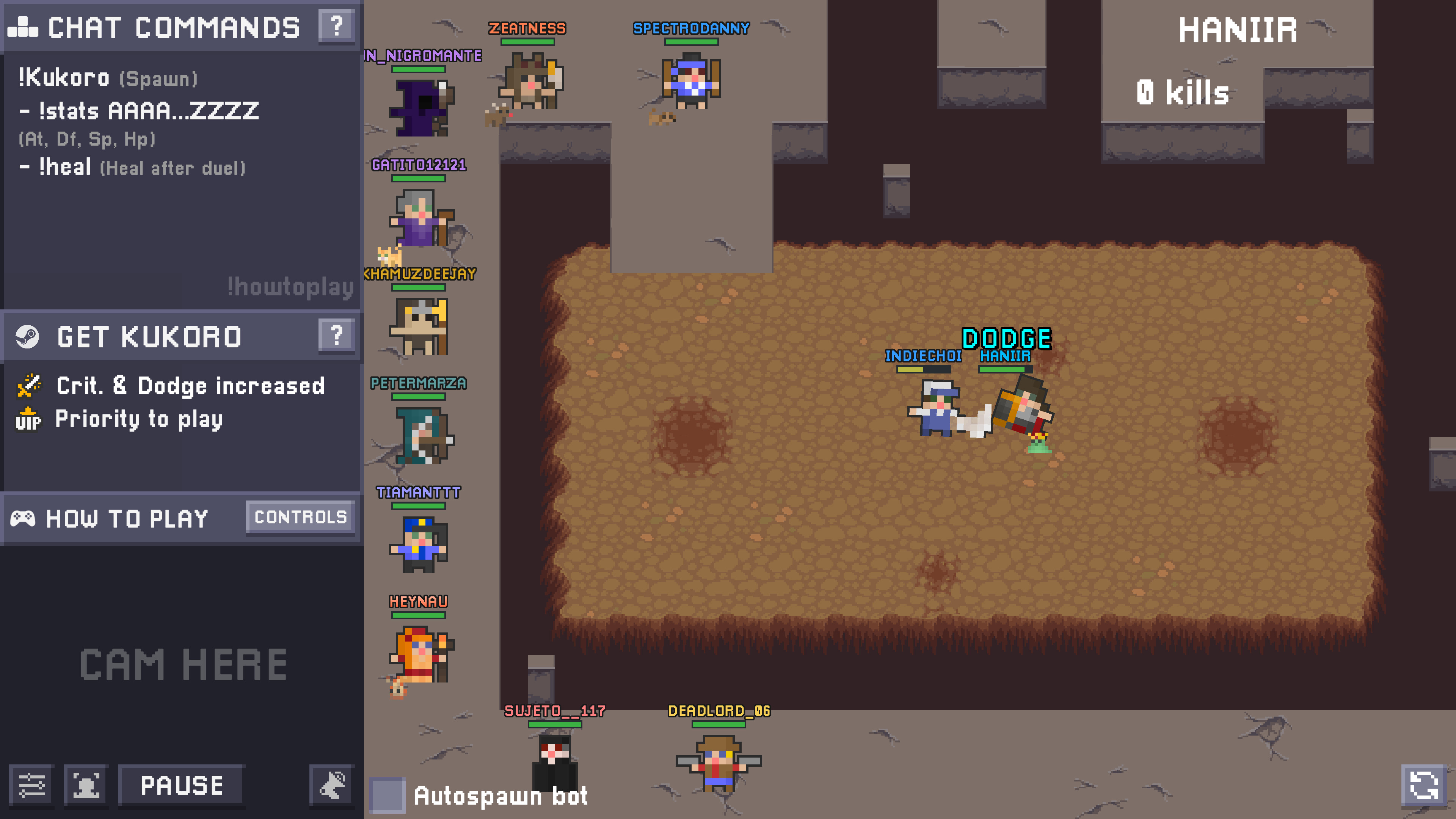 Kukoro: Stream chat games screenshot 11