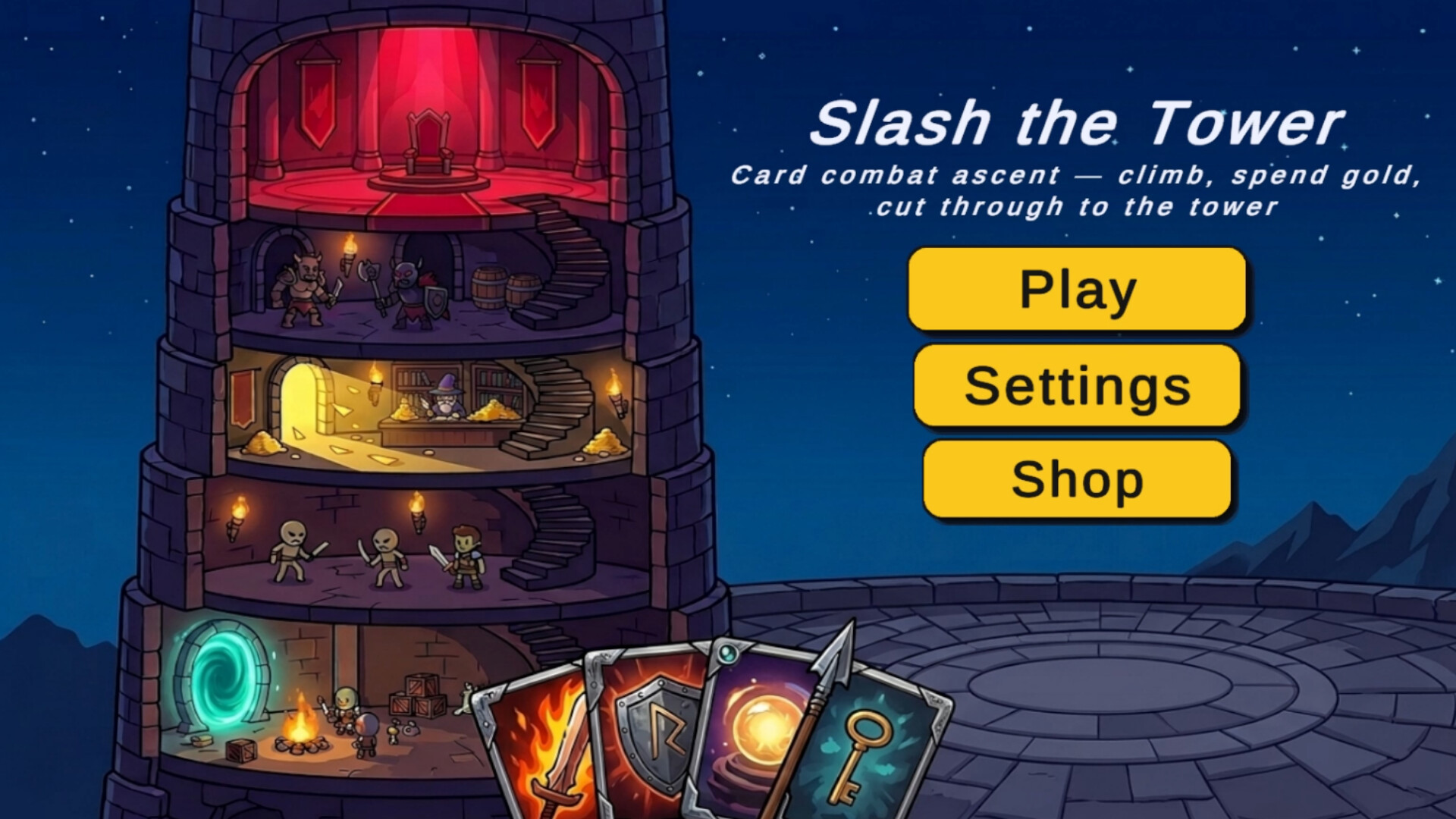 Slash The Tower screenshot 1