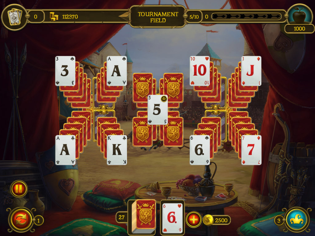 Knight Solitaire screenshot 3