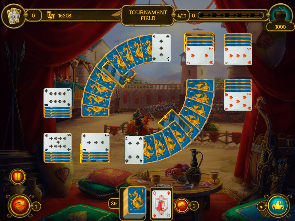 Jeu Ritter-Solitaire (Knight Solitaire) Pour PC - Compatible Windows XP à 10 - Neuf Sous Blister