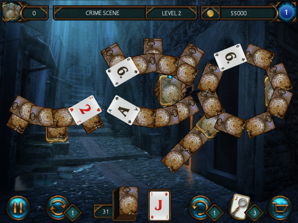Detective Solitaire Inspector Magic screenshot 1