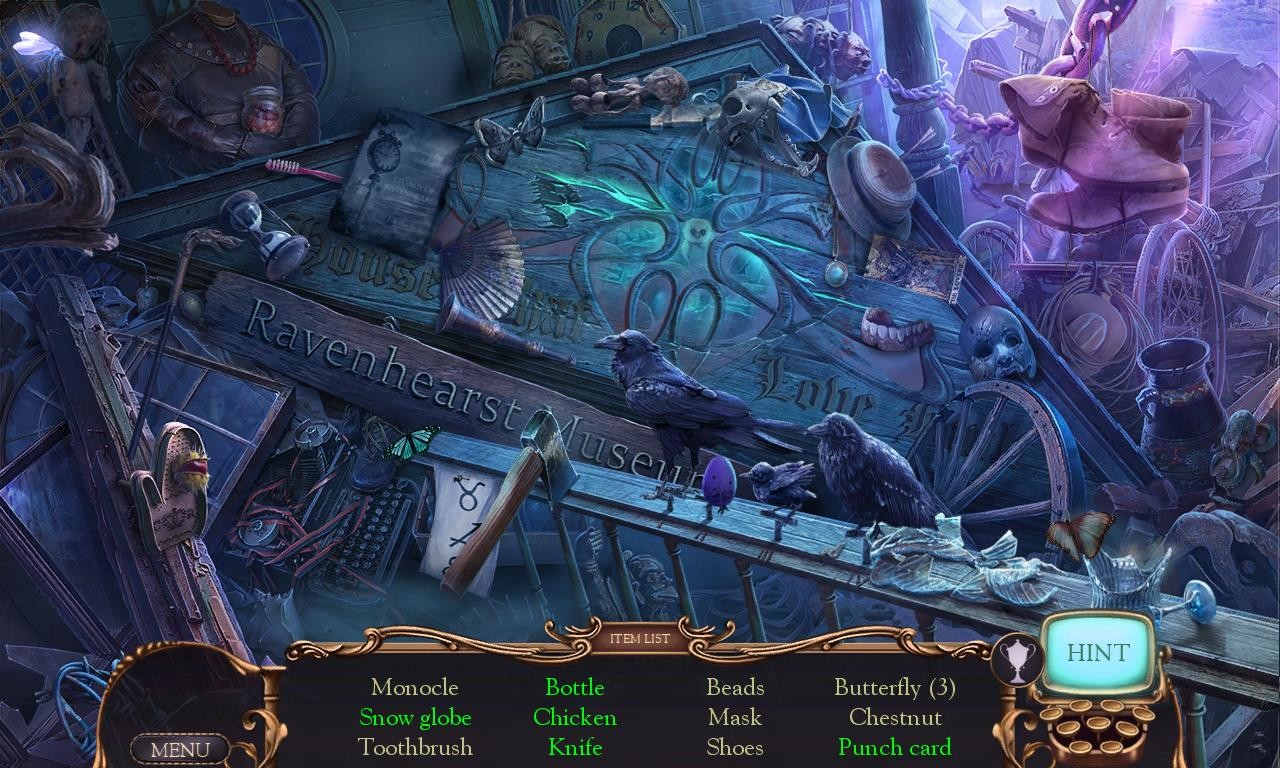 Mystery Case Files: Ravenhearst Unlocked Collector's Edition screenshot 2