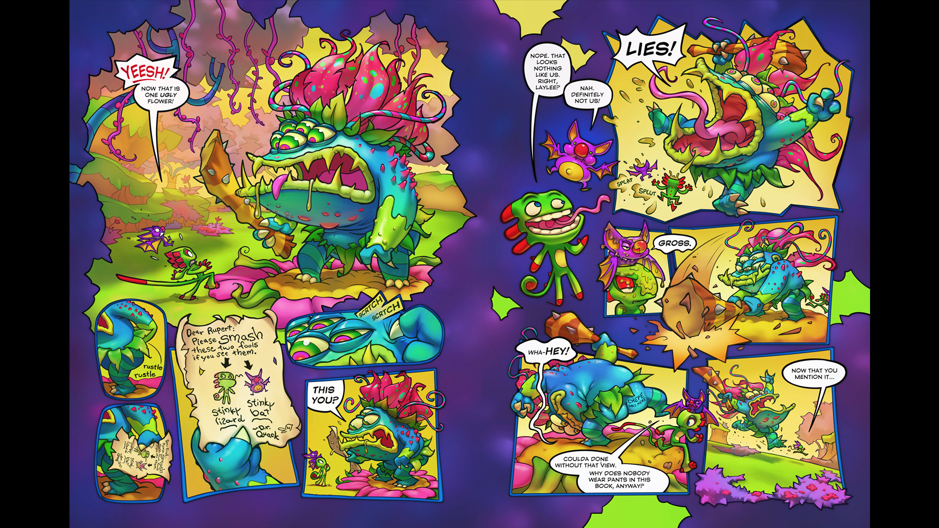 Yooka-Laylee and the Kracklestone - Graphic Novel screenshot 6