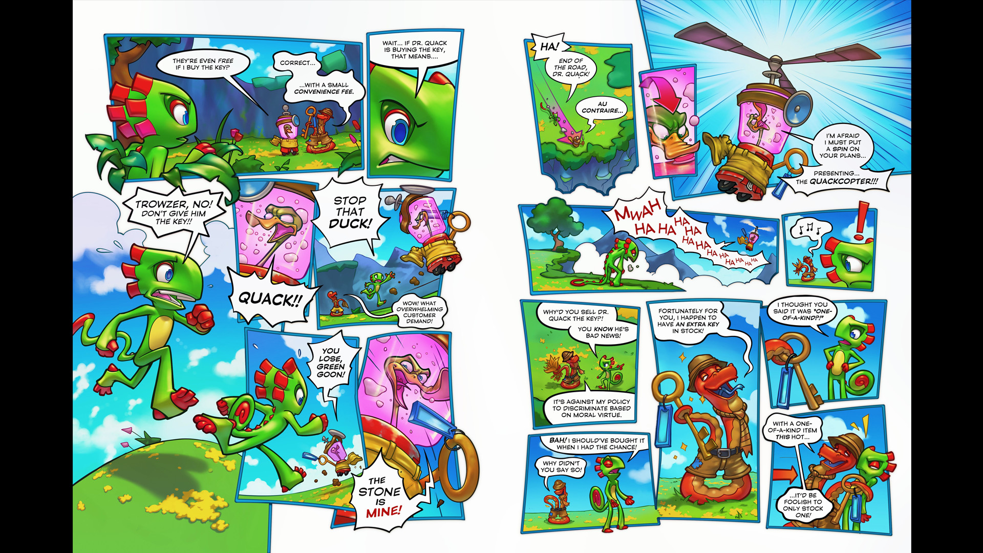 Yooka-Laylee and the Kracklestone - Graphic Novel screenshot 7
