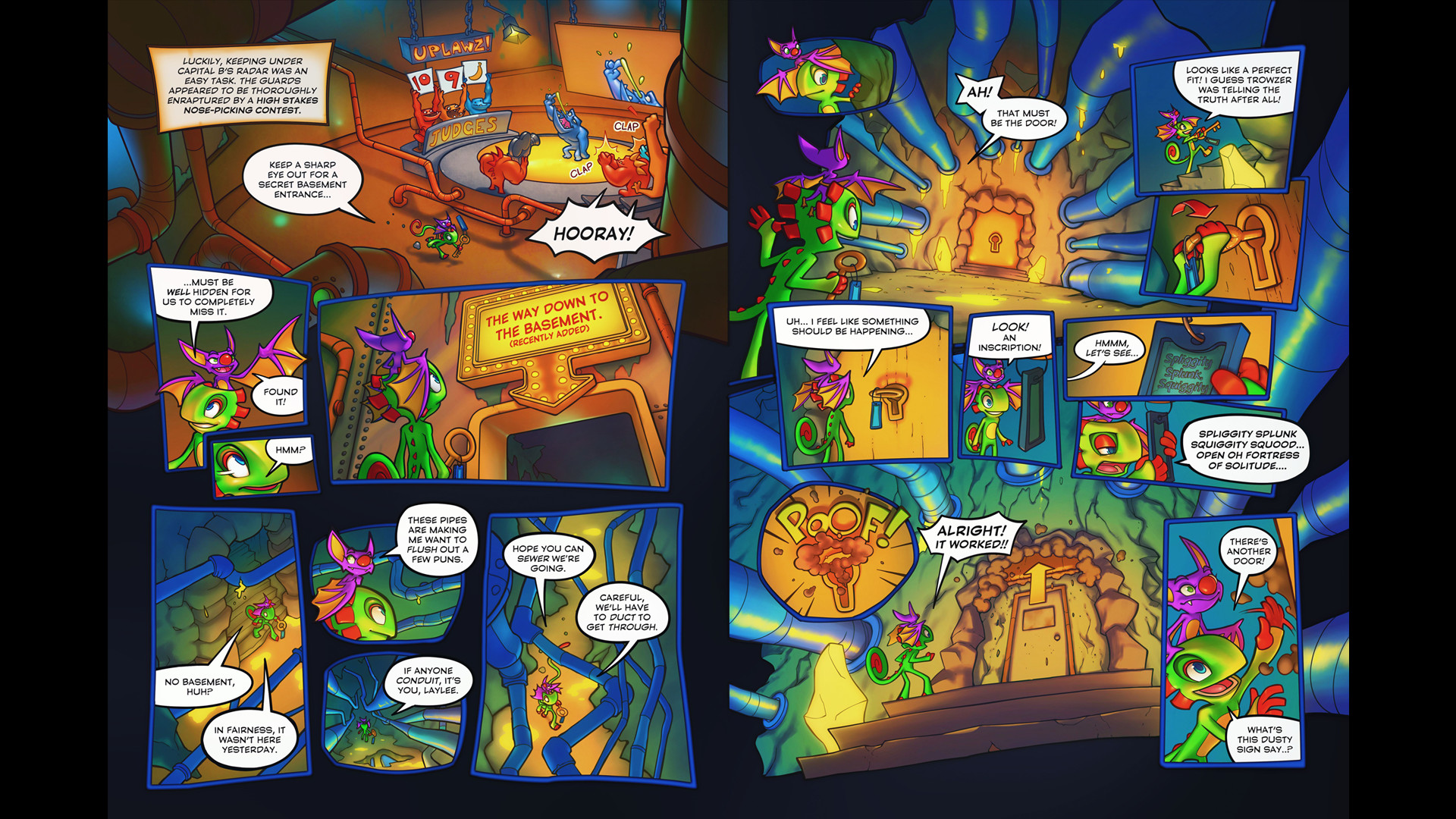 Yooka-Laylee and the Kracklestone - Graphic Novel screenshot 8