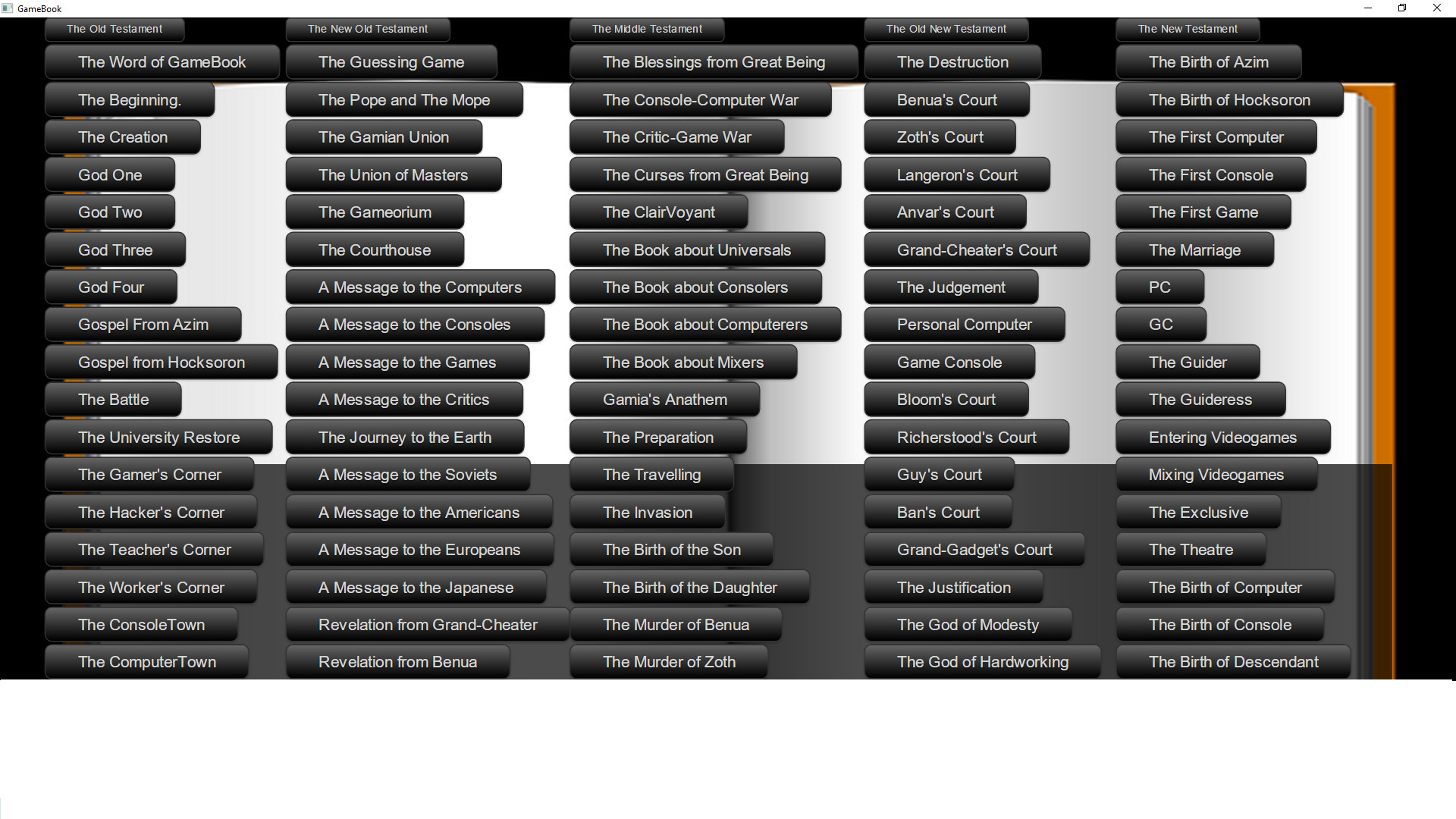 GameBook screenshot 3