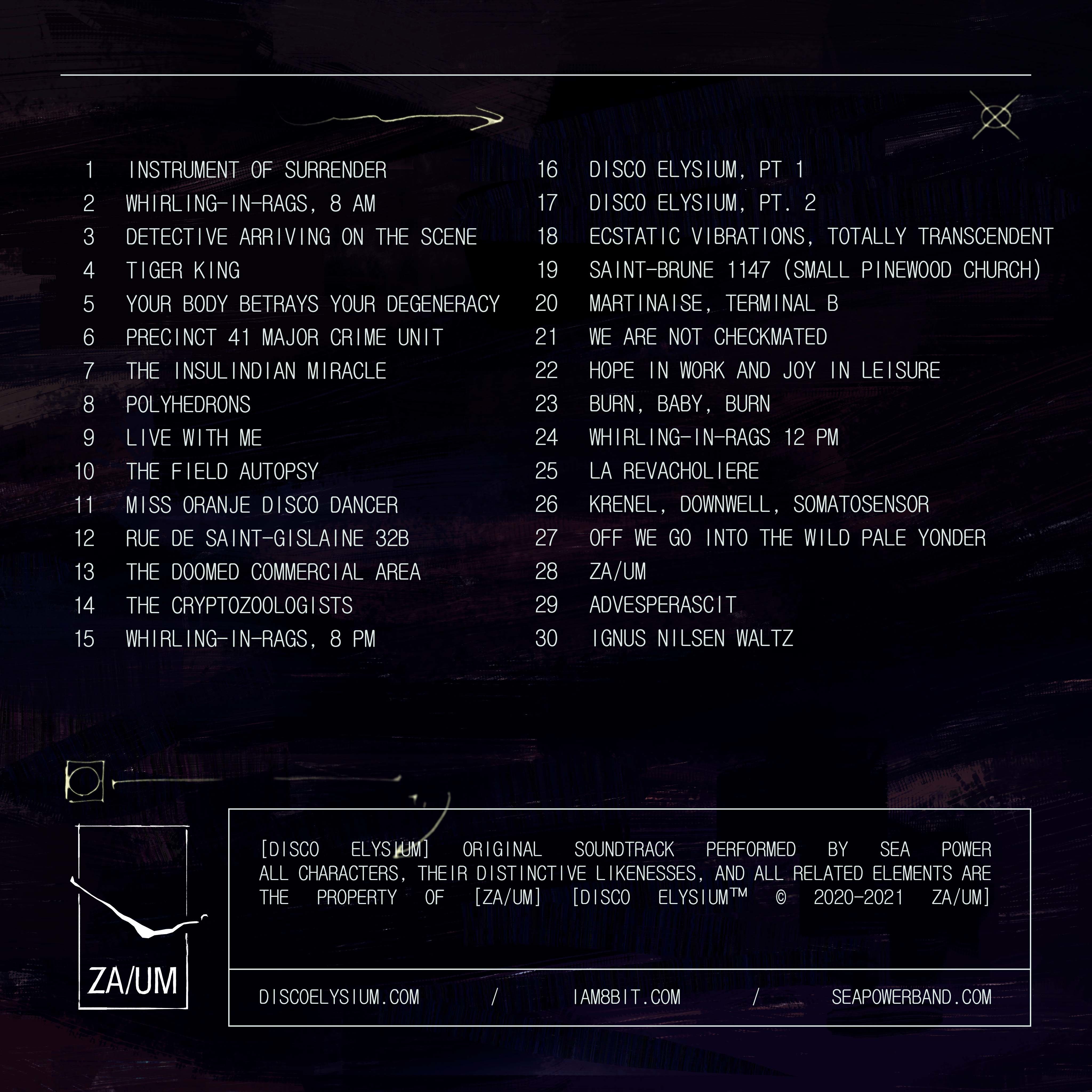 Disco Elysium - Soundtrack & Artbook screenshot 2