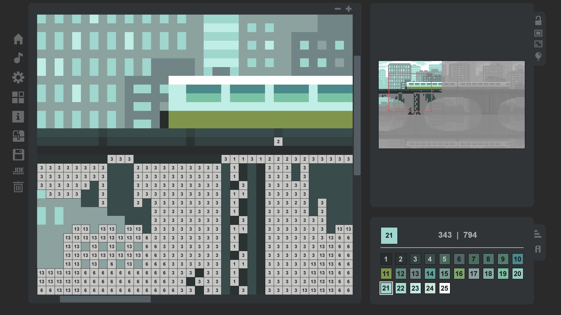 Coloring Game: Little City - No.3 screenshot 5