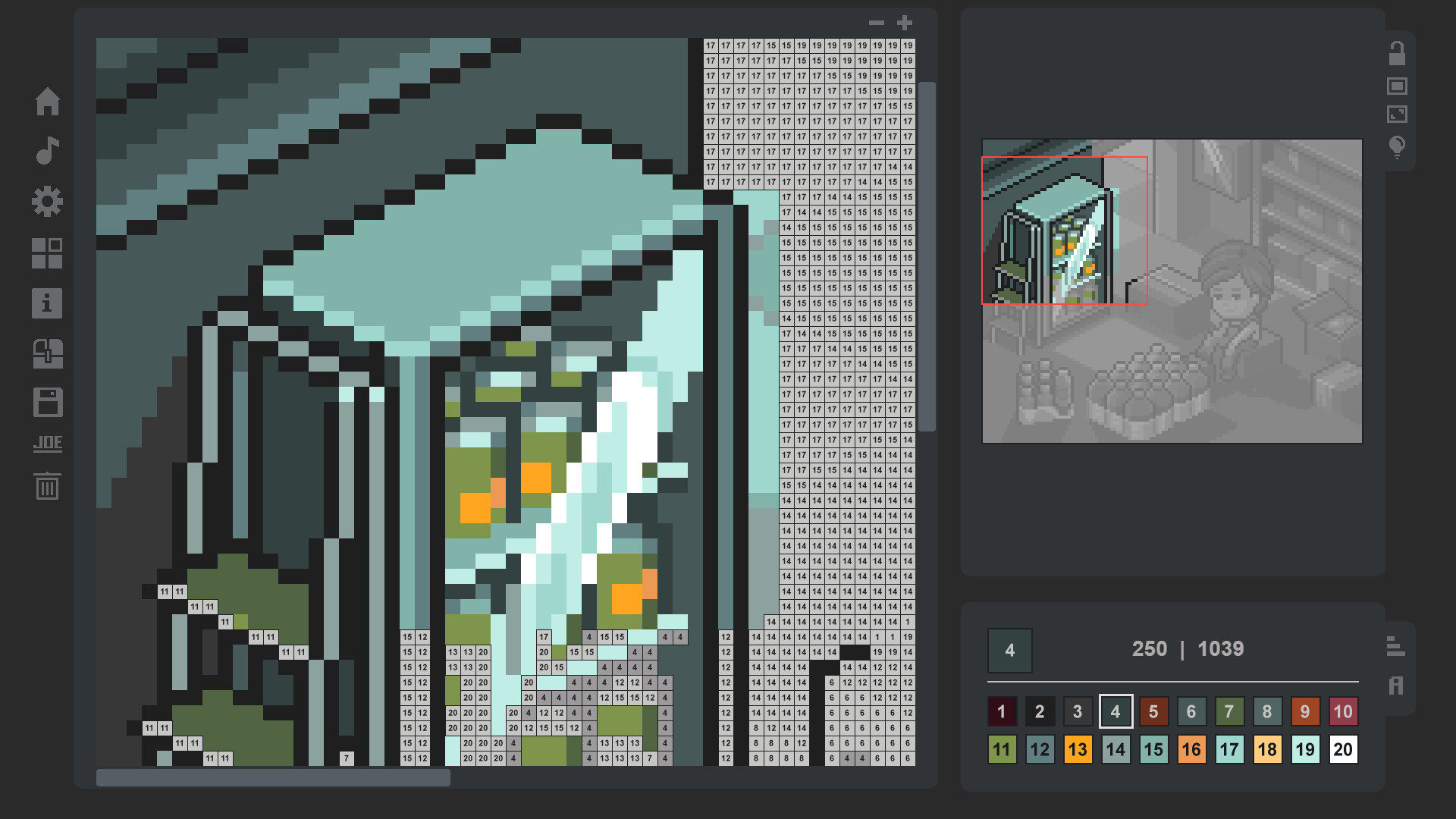 Coloring Game: Little City - No.3 screenshot 2