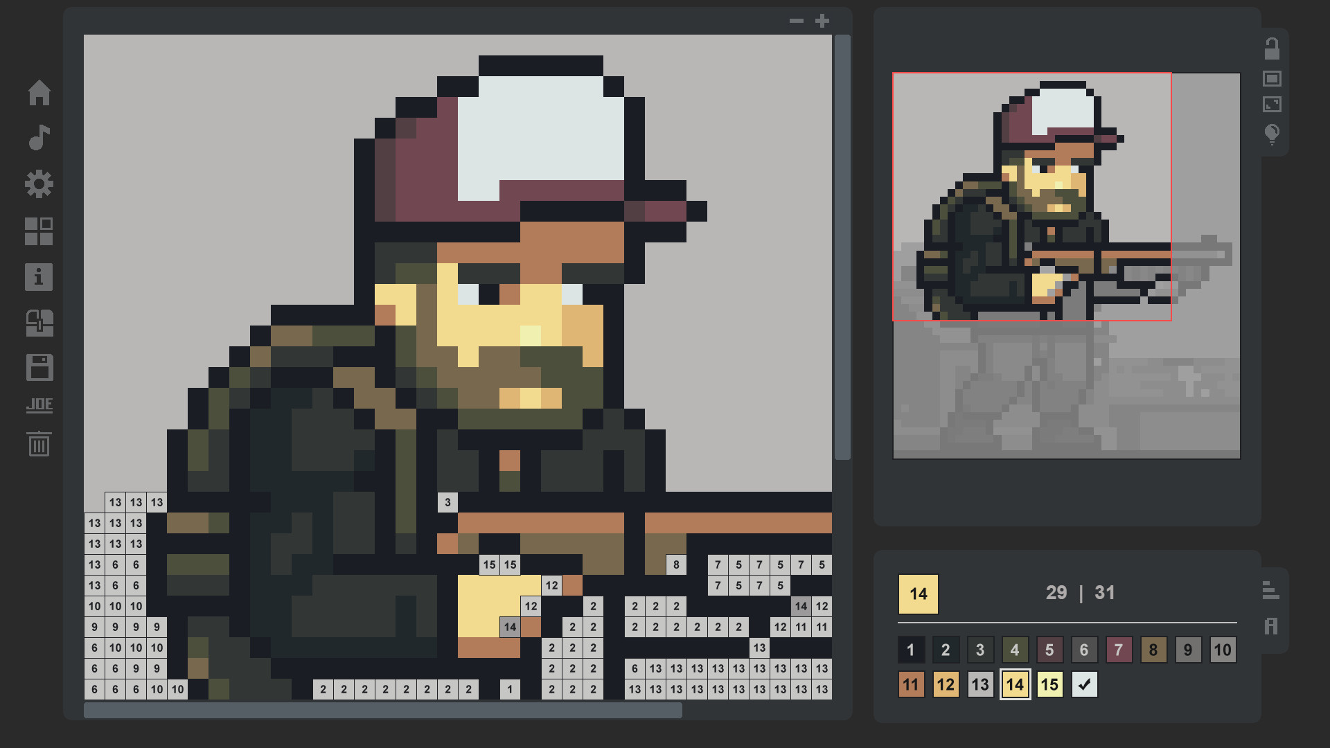 Coloring Game: Pixel screenshot 2