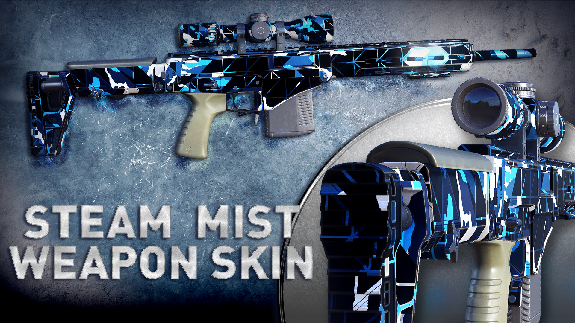 Sniper Ghost Warrior Contracts - Steam Mist Weapon Skin screenshot 6