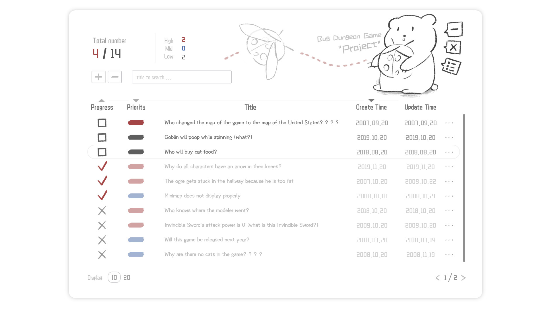 Easy Bug Manager screenshot 2