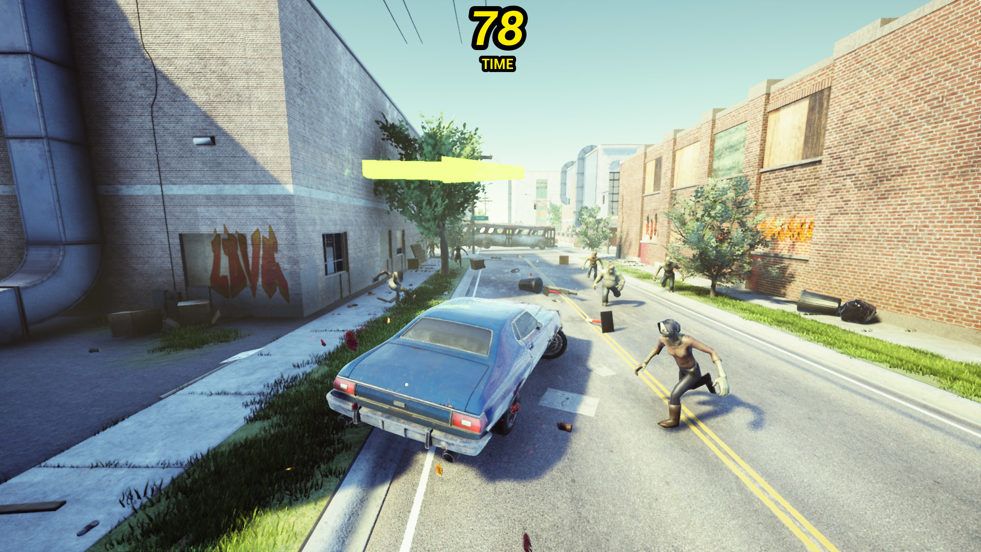 Zombie Road Rider screenshot 1
