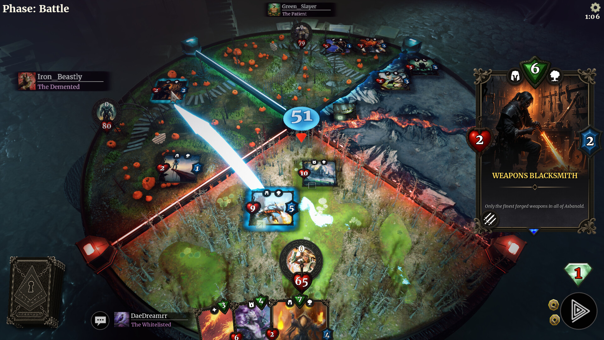 Dark Table CCG screenshot 5