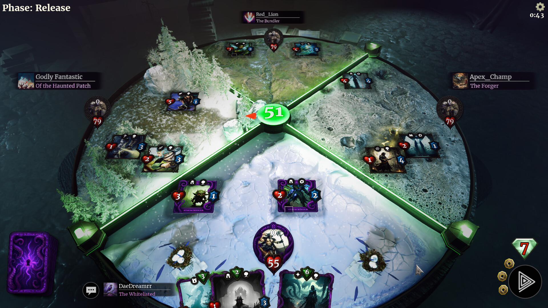 Dark Table CCG screenshot 2