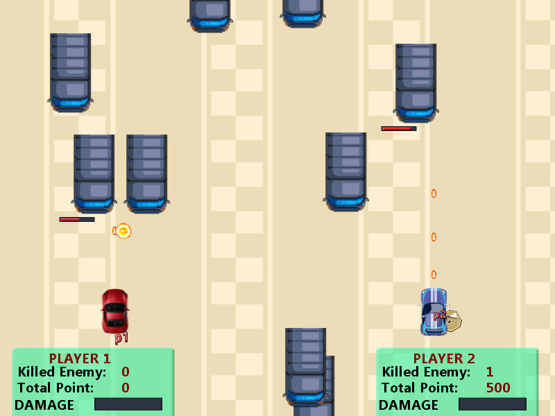 Aircraft War: Car Wars screenshot 2