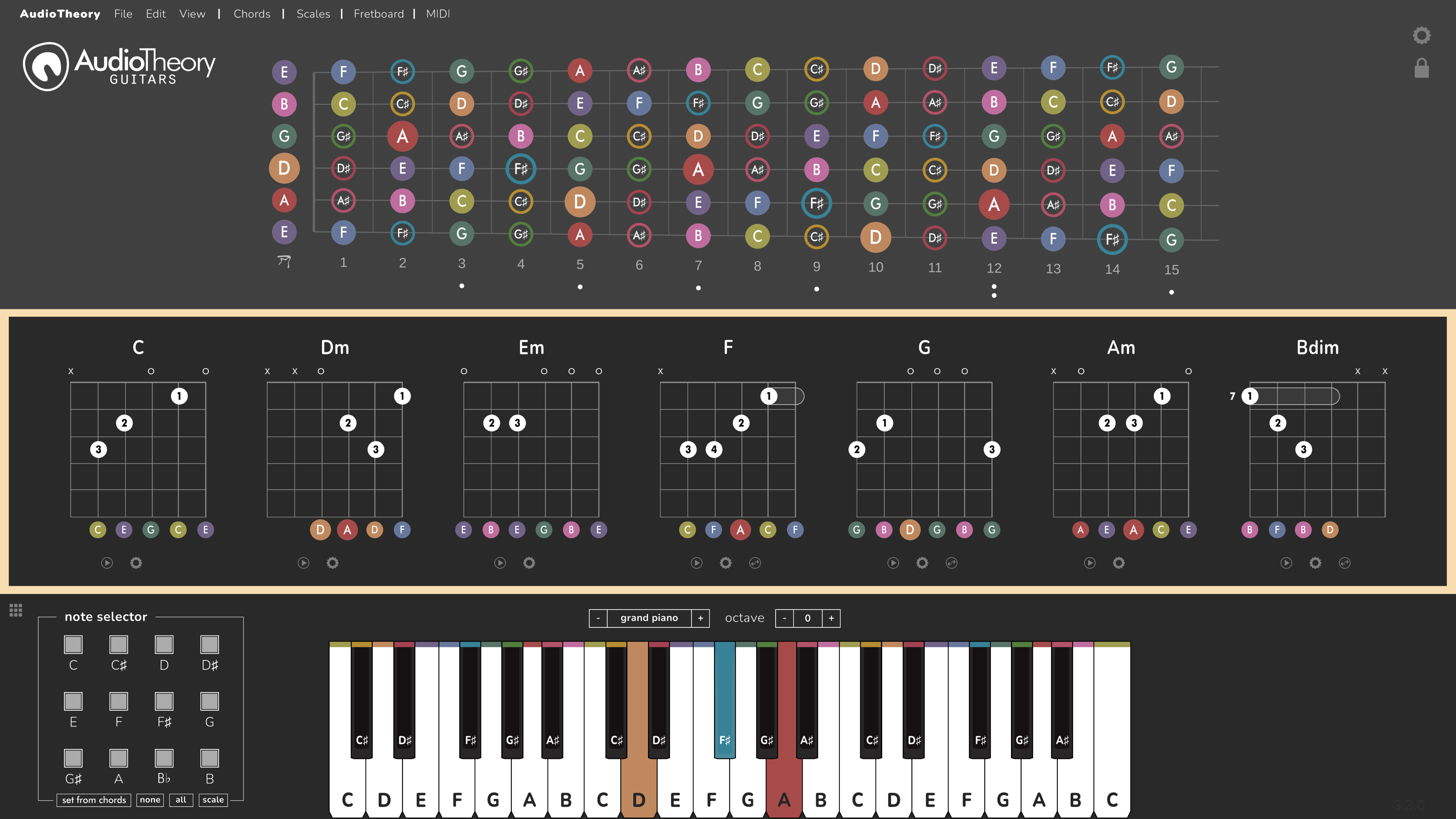 AudioTheory Guitars screenshot 2