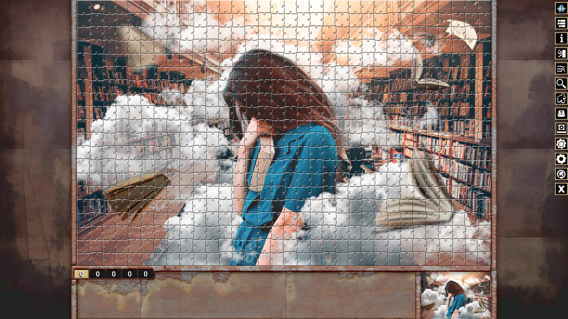Pixel Puzzles Traditional Jigsaws Pack: Abstract screenshot 1